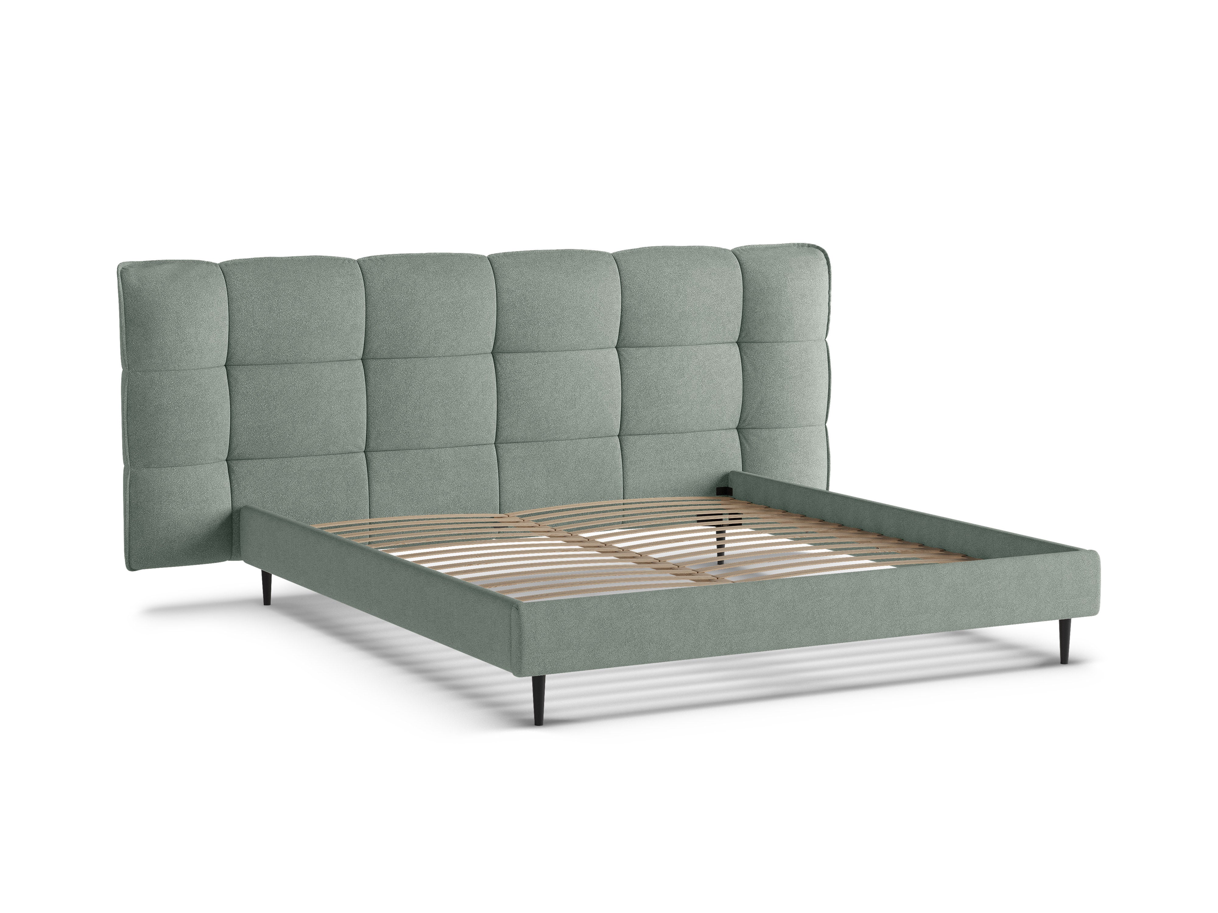 ERIC mint boucle bed