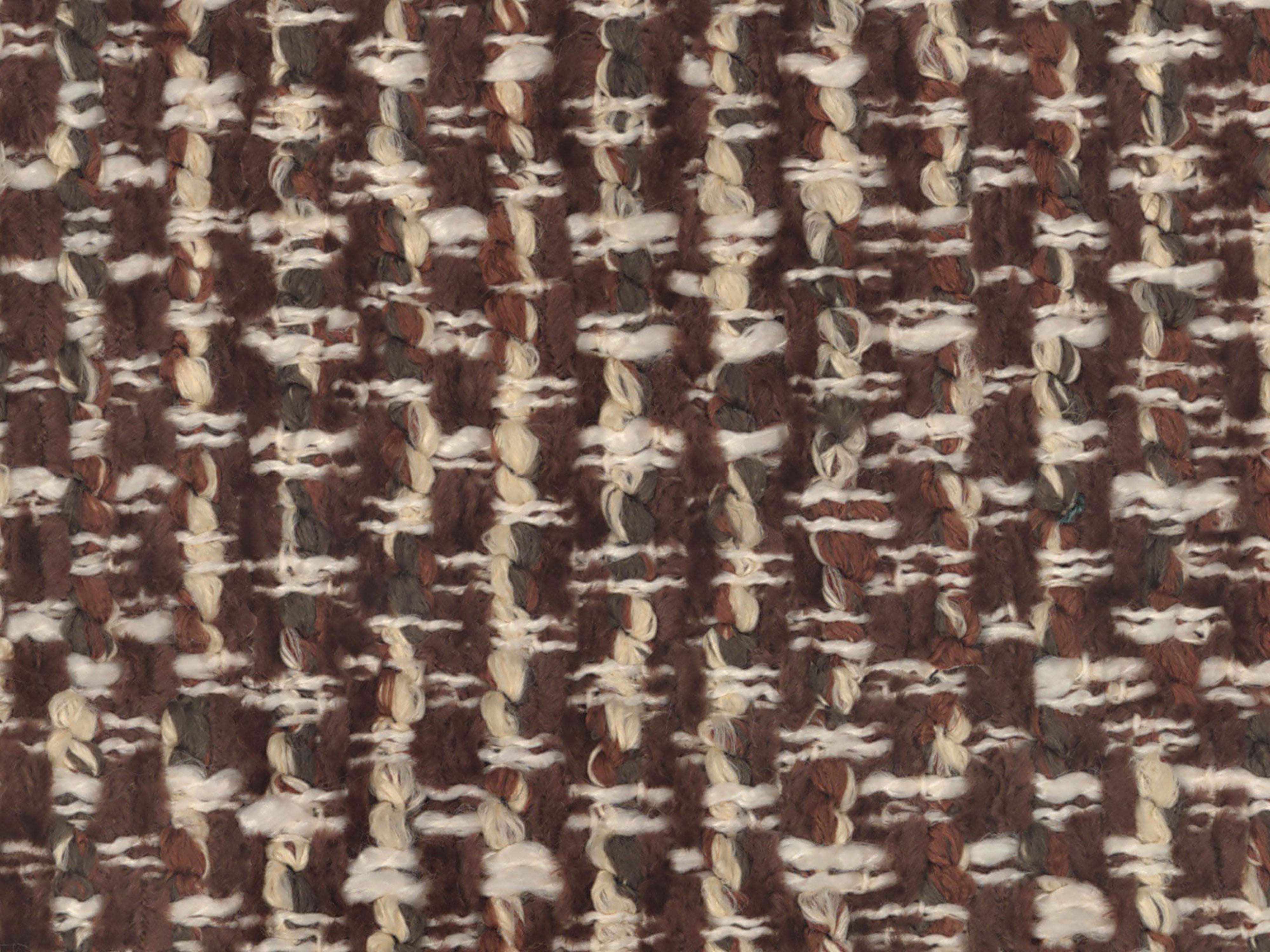 SOLANGE Bed Brown Mélange