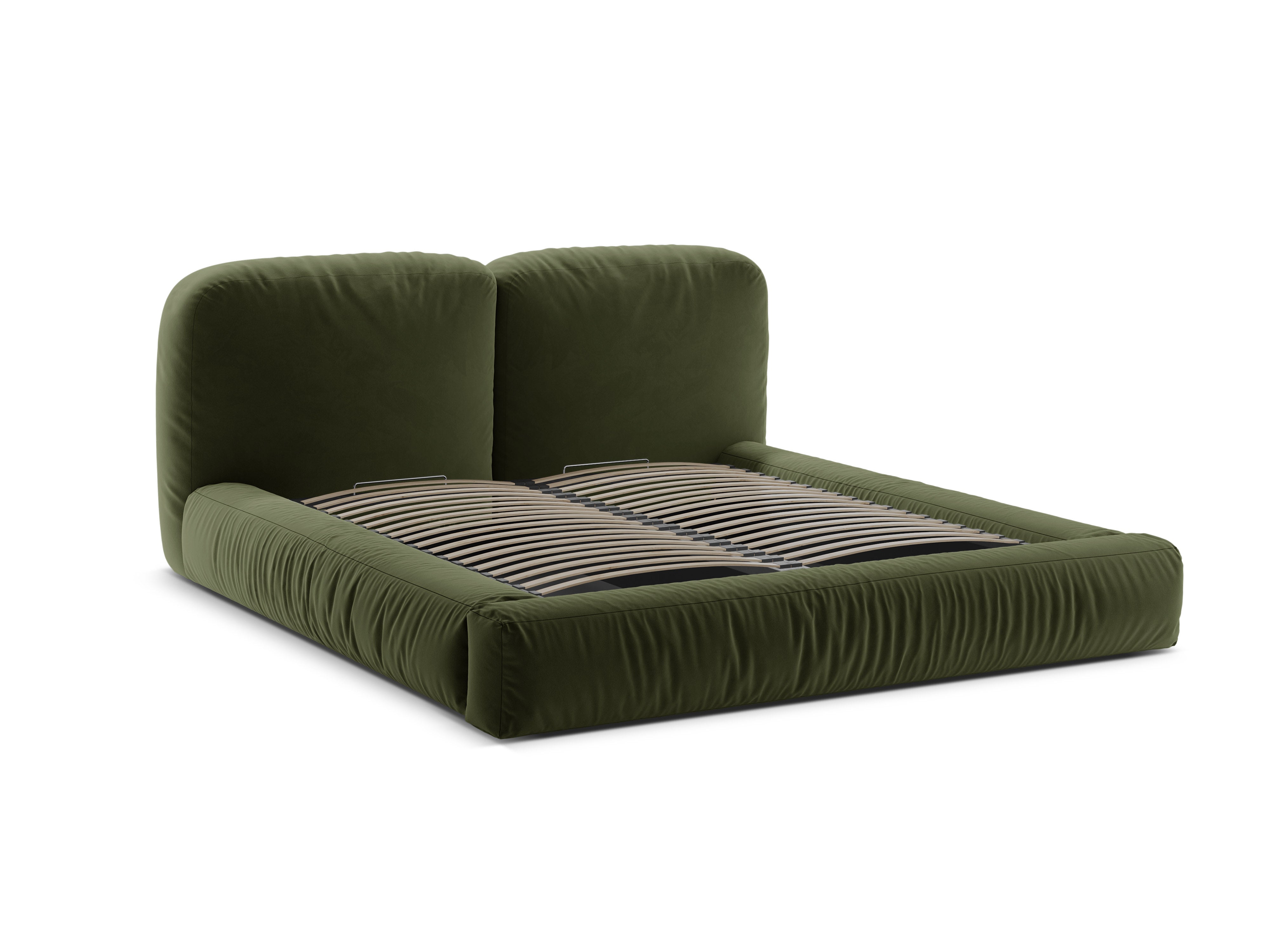 Velvet Bed MARTINA Green