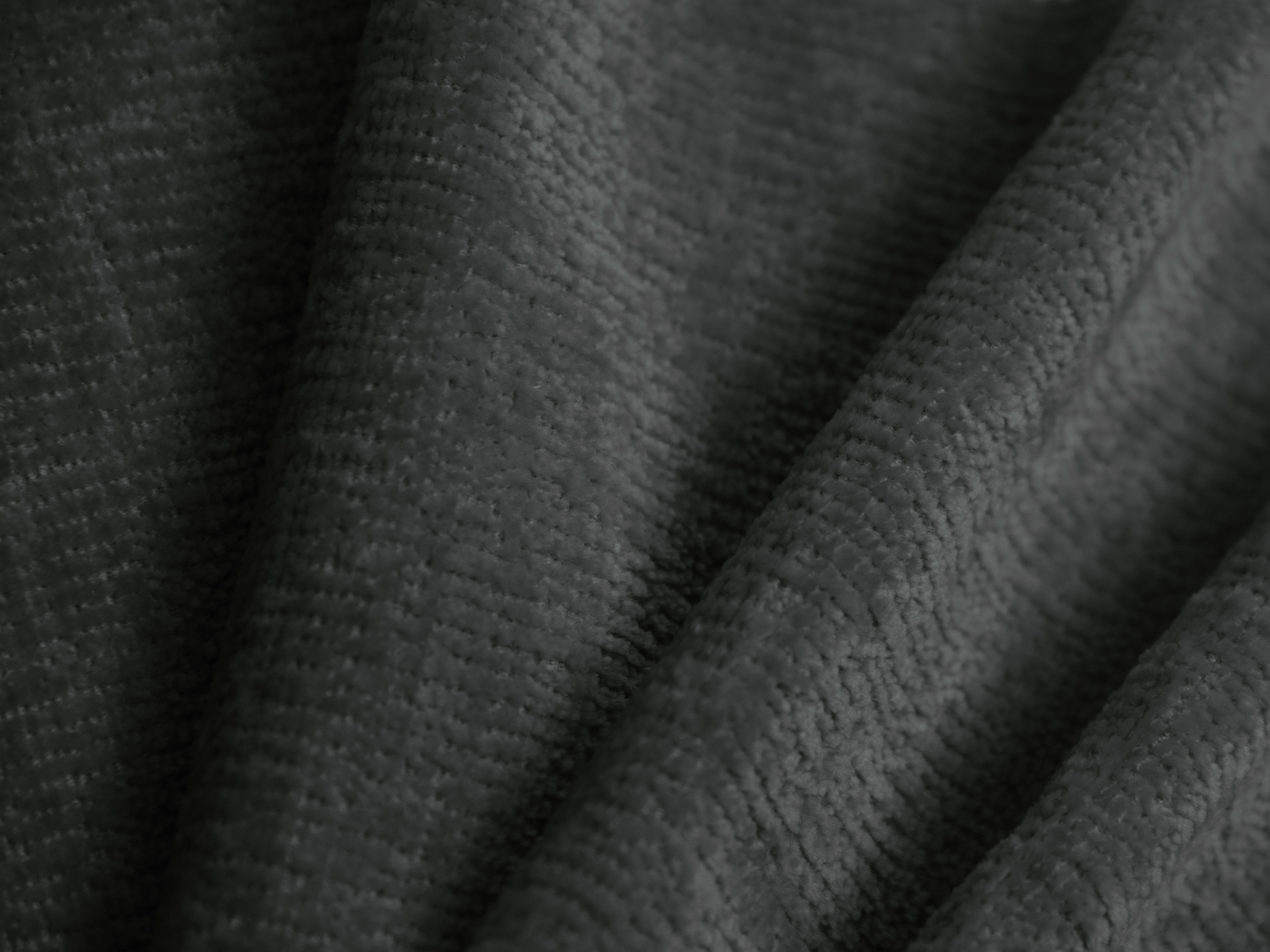 Posteľ SOLANGE tmavo šedý šenil