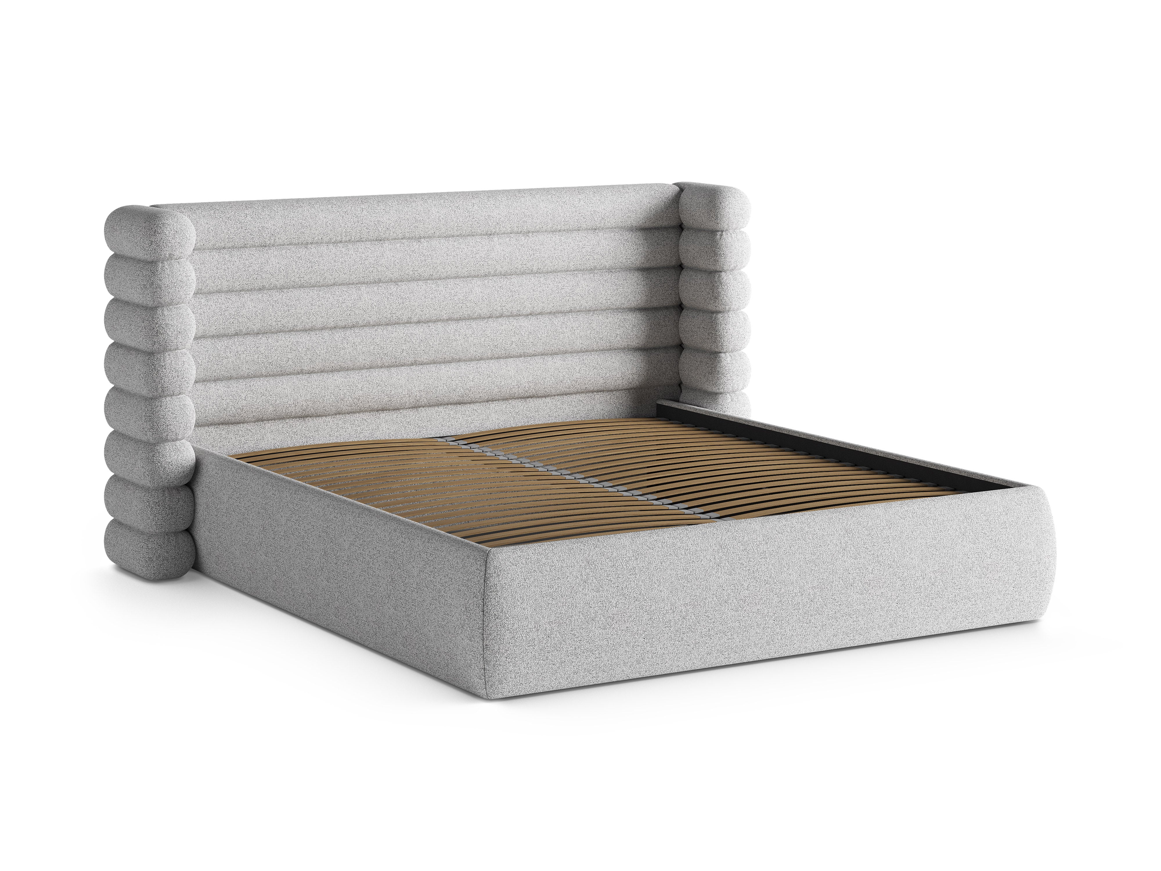 MOUNT Bed Light Gray Mélange