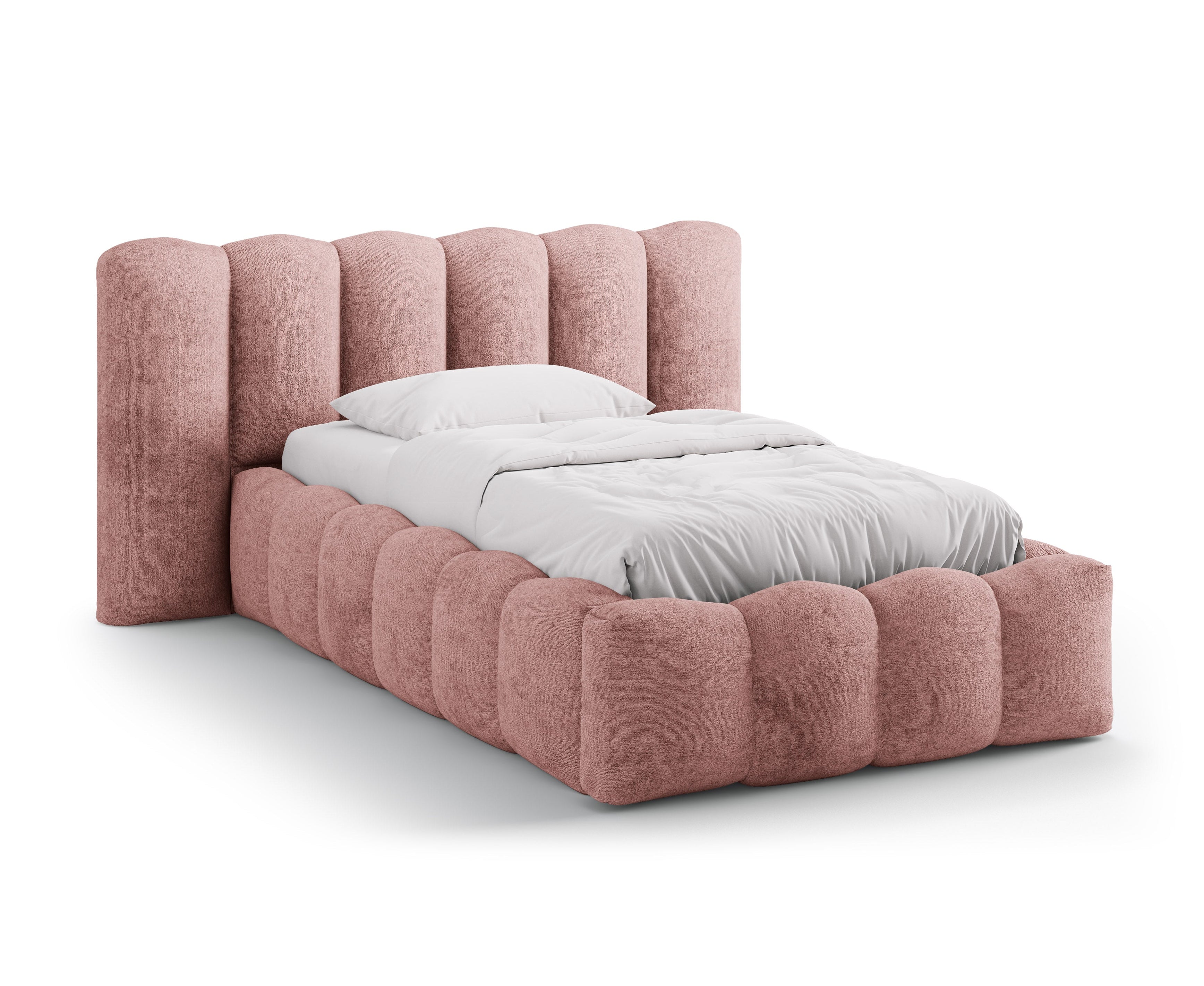 LUPINE Bed Pink Chenille