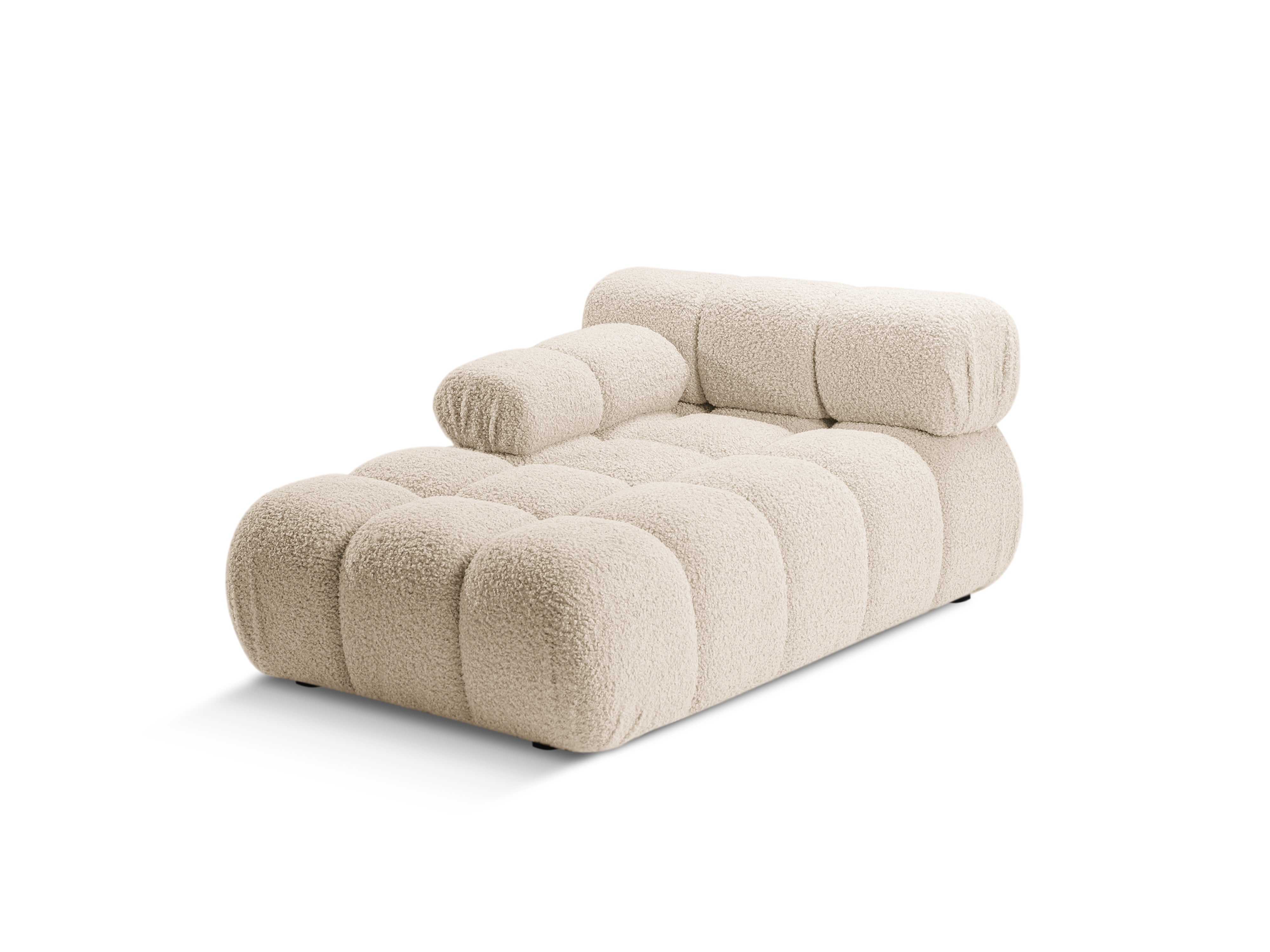 Szezlong ľavý BELLIS béžový boucle