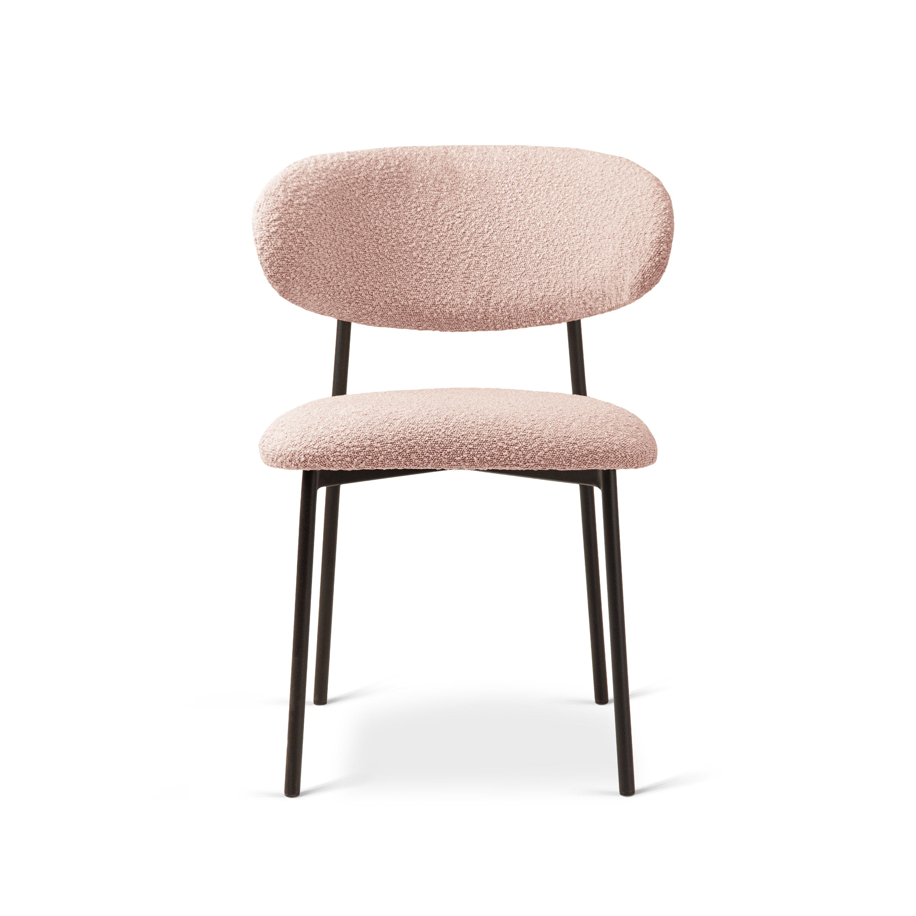 NINA Chair in Powder Pink Boucle