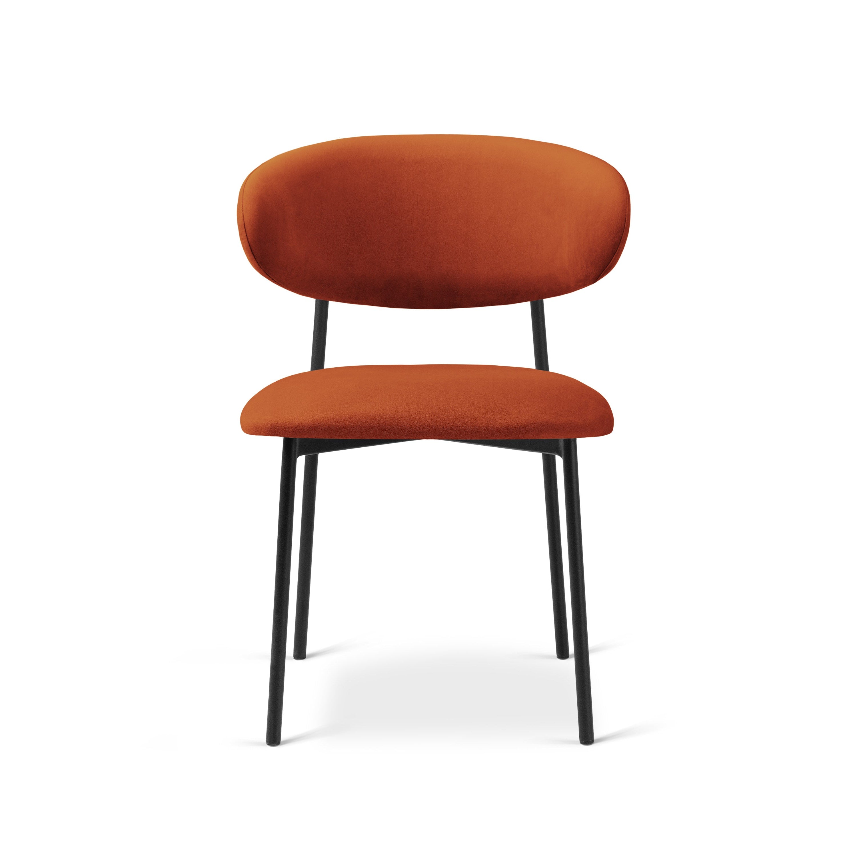 NINA Chair in Chestnut Velvet