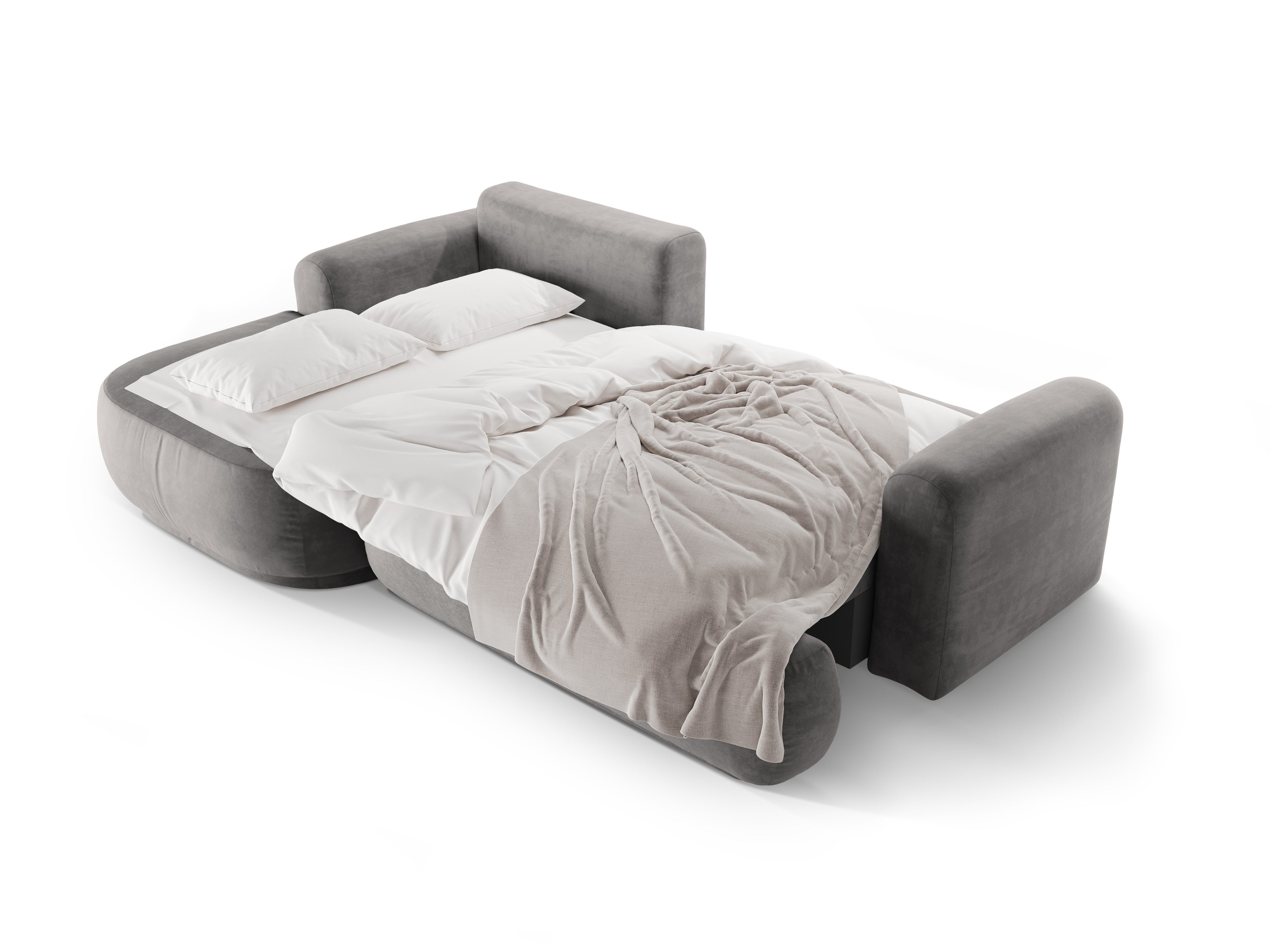 Velvet left -hand corner with Ella Gray sleeping function