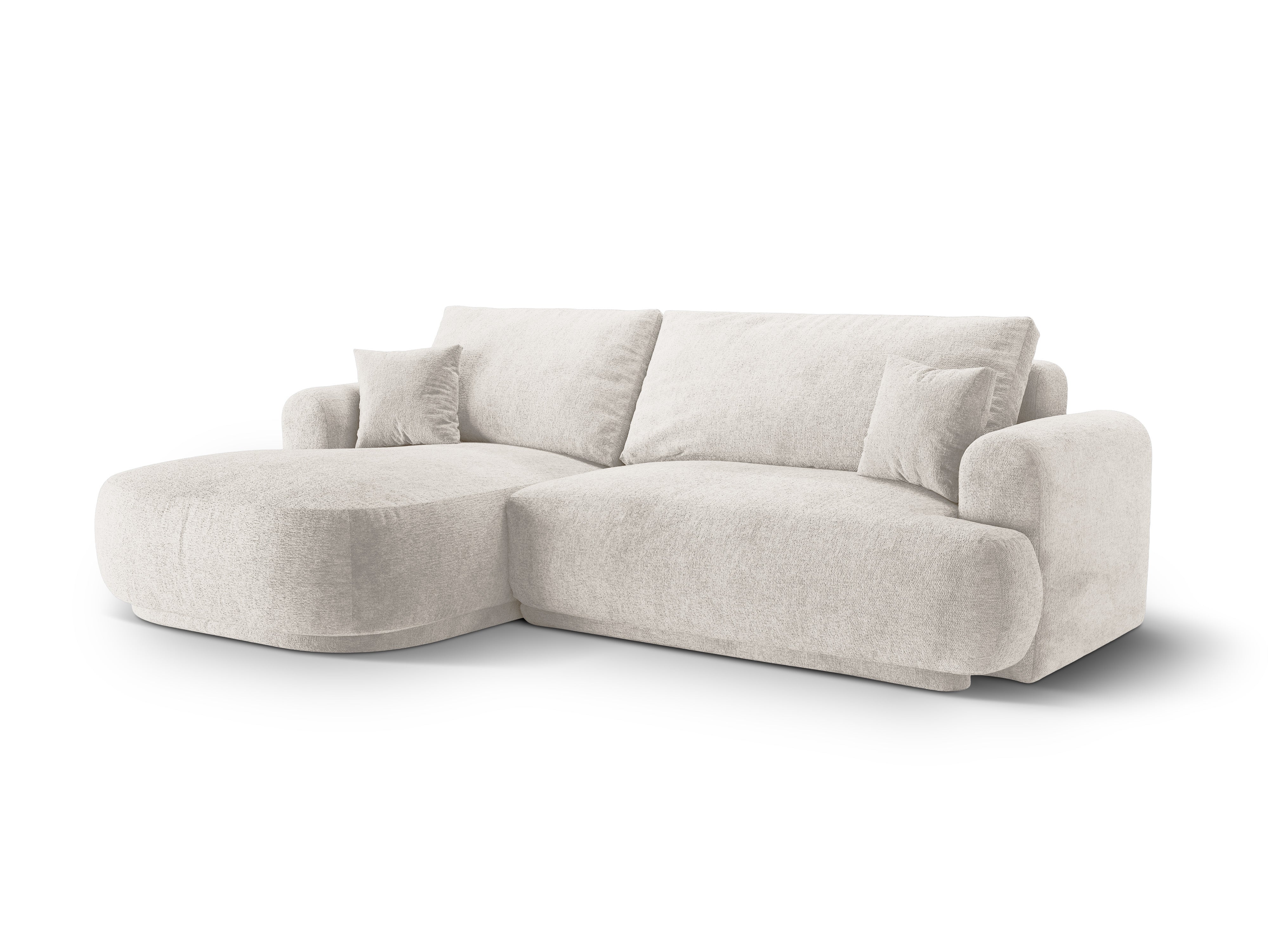 Left -hand corner with Ella Szarobeżowy sleeping function