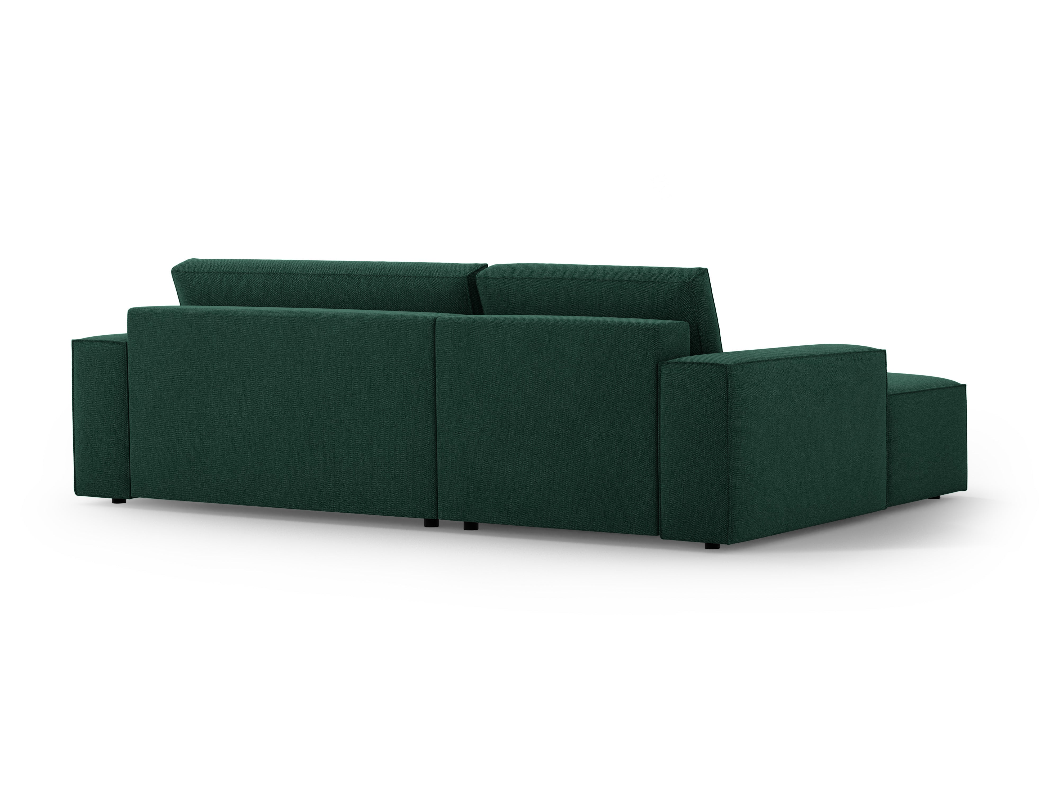 Left-facing sofa bed JODIE green