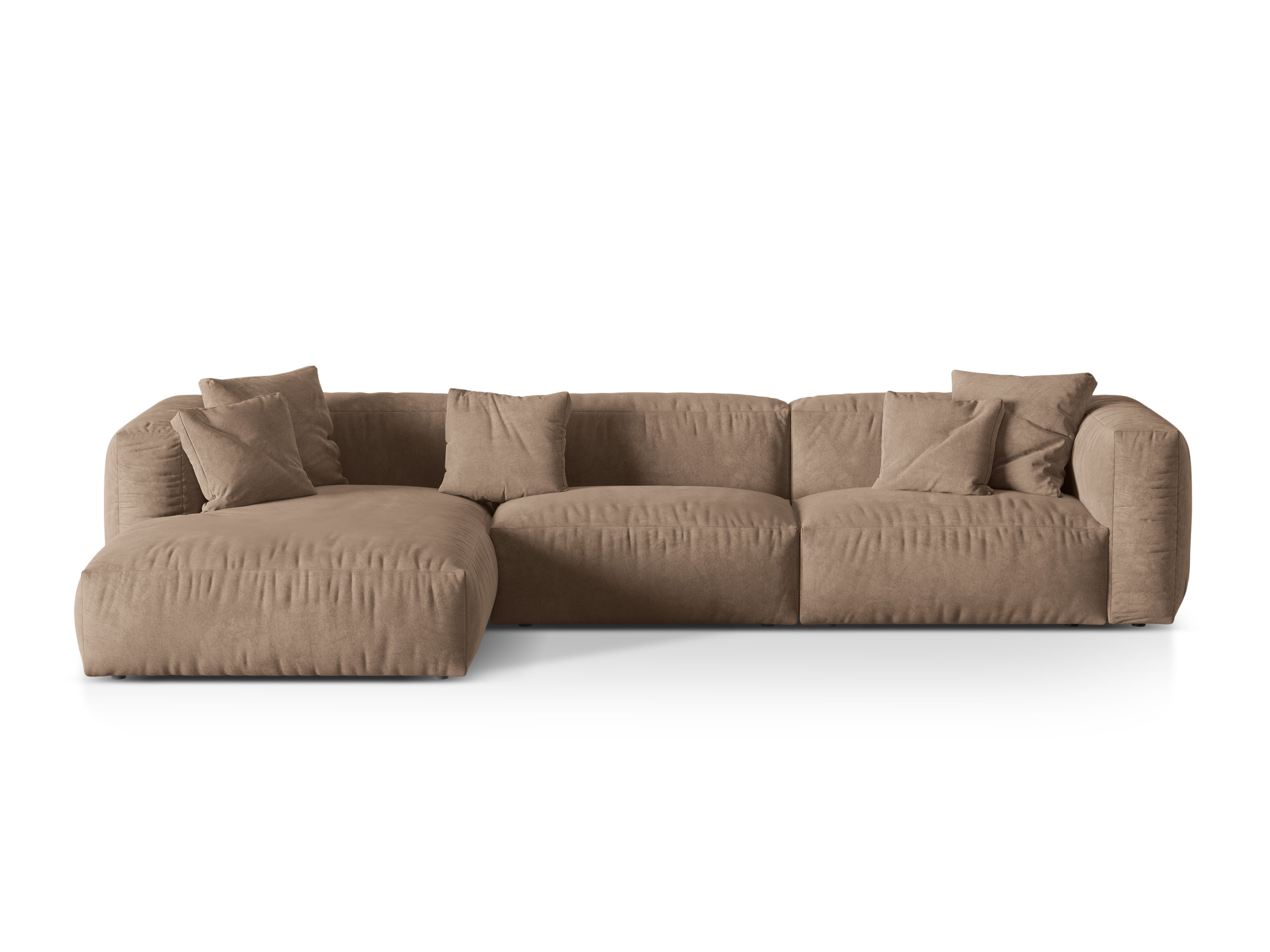 LEVED LEFT CORNER 3-seater Martina Dark-tone