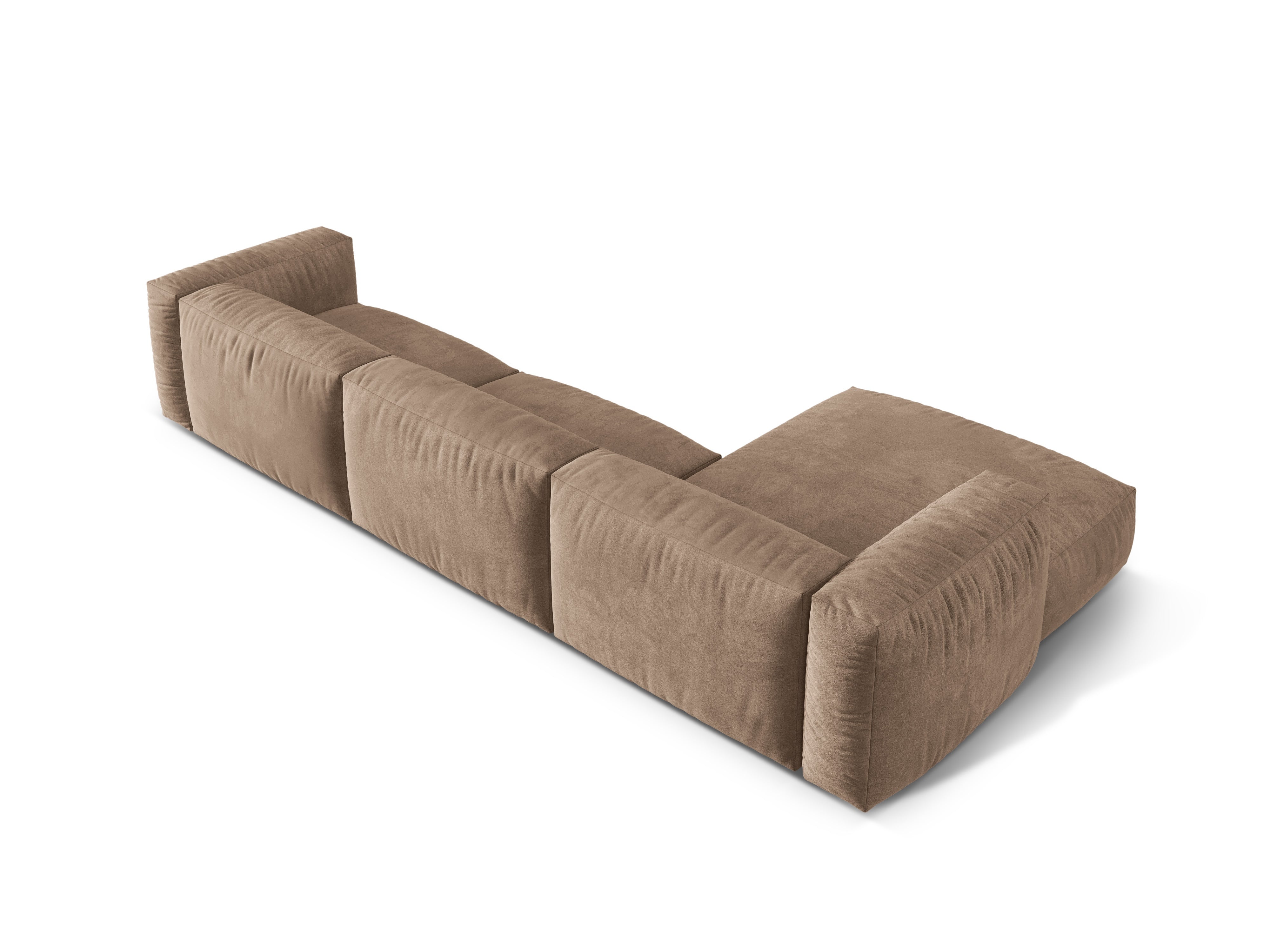 LEVED LEFT CORNER 3-seater Martina Dark-tone