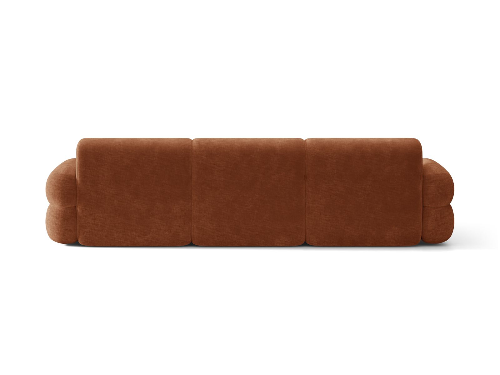 Narožník ľavostranný NEO tehlový šenil