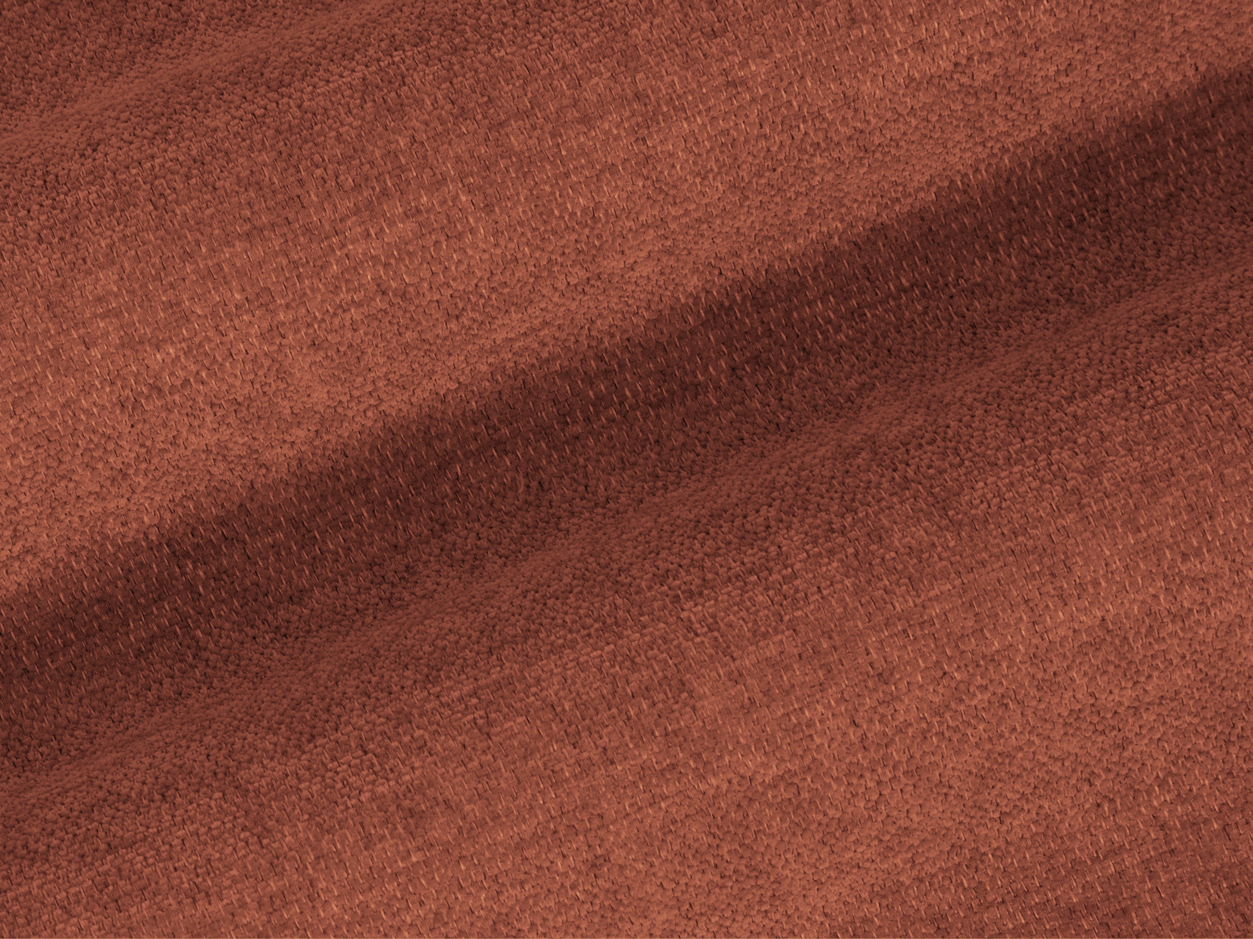 Left-facing L-shaped corner sofa BEMY coral chenille