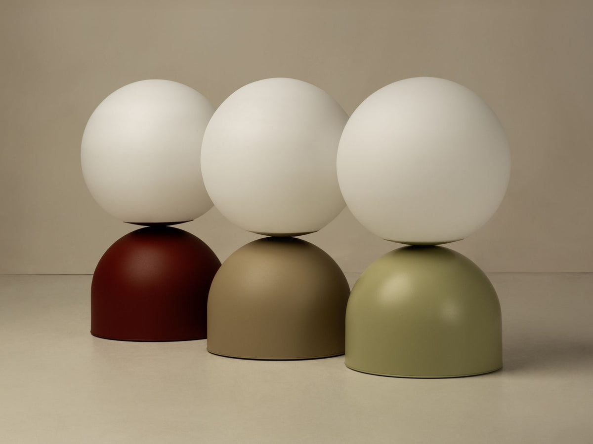 Lampa podłogowa ELY burgundowy – ujęcie 5