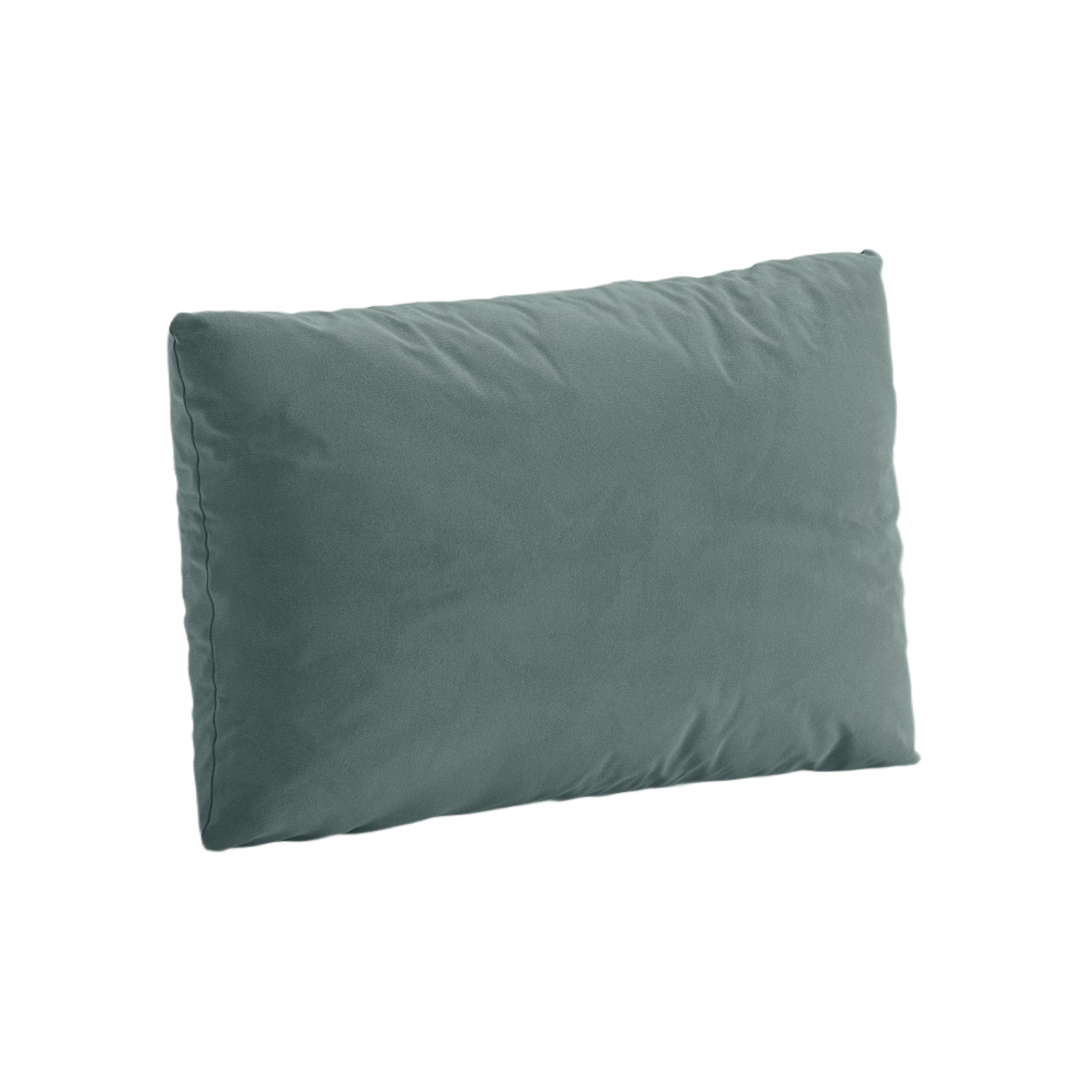 Vankúš z jemného zamatového materiálu POPPY svetlomodrý