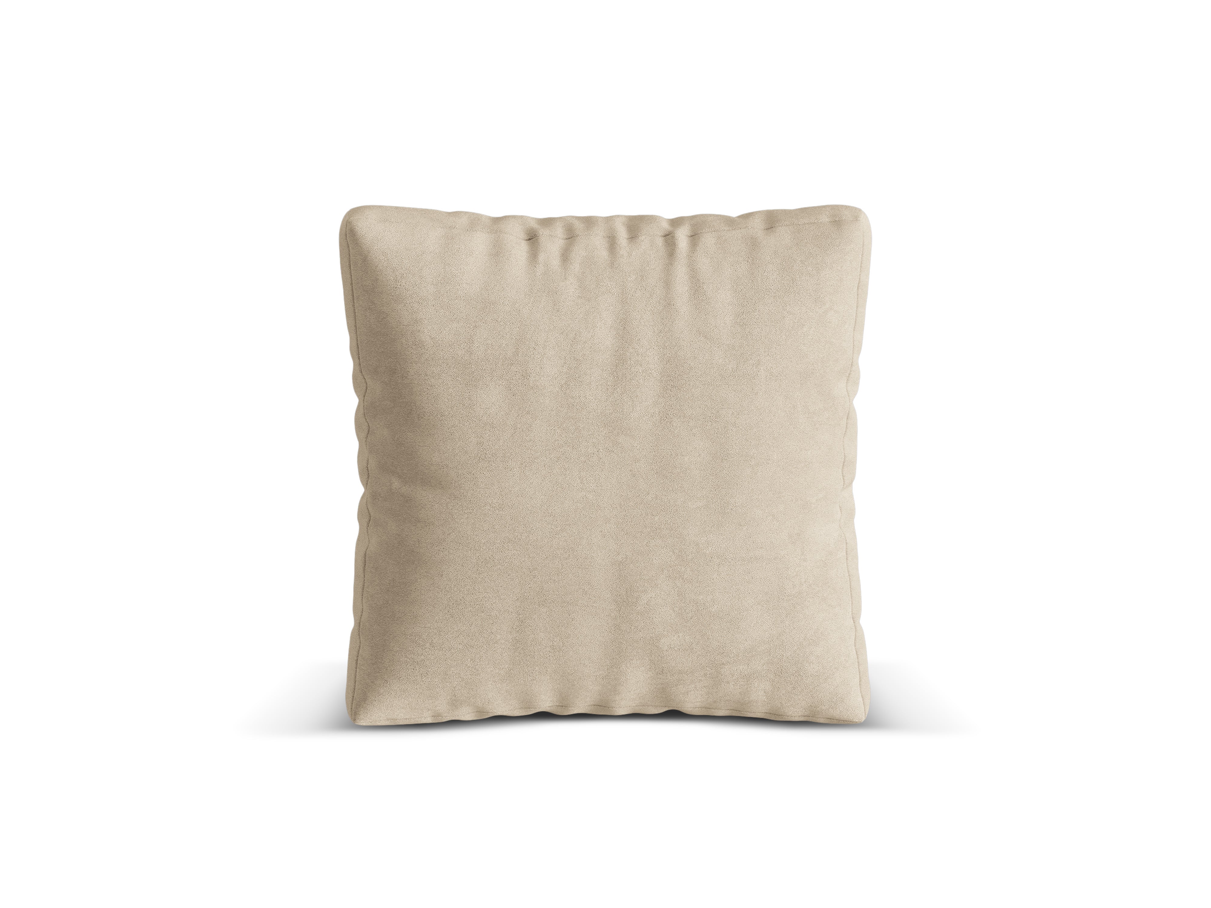 Velvet pillow Martin light beige