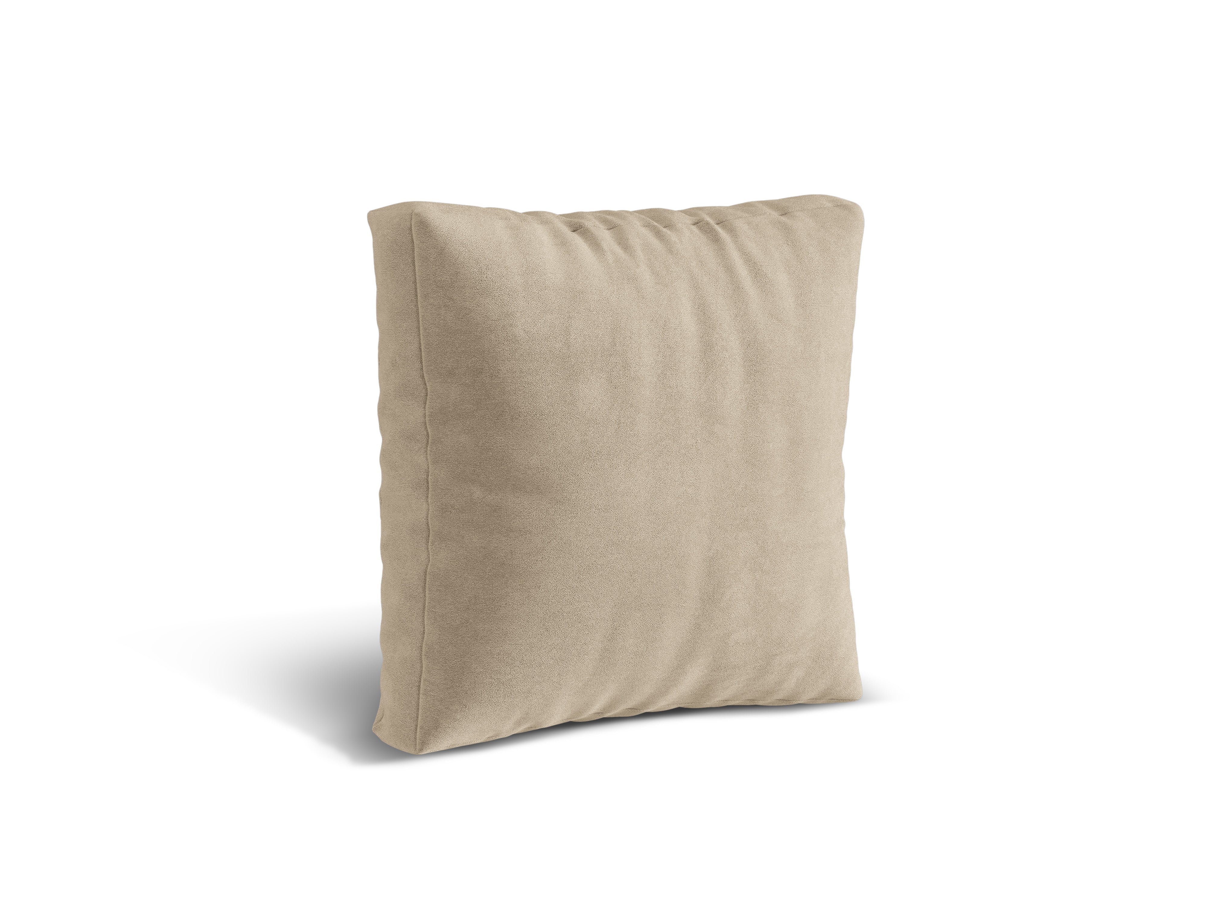 Velvet pillow Martin light beige