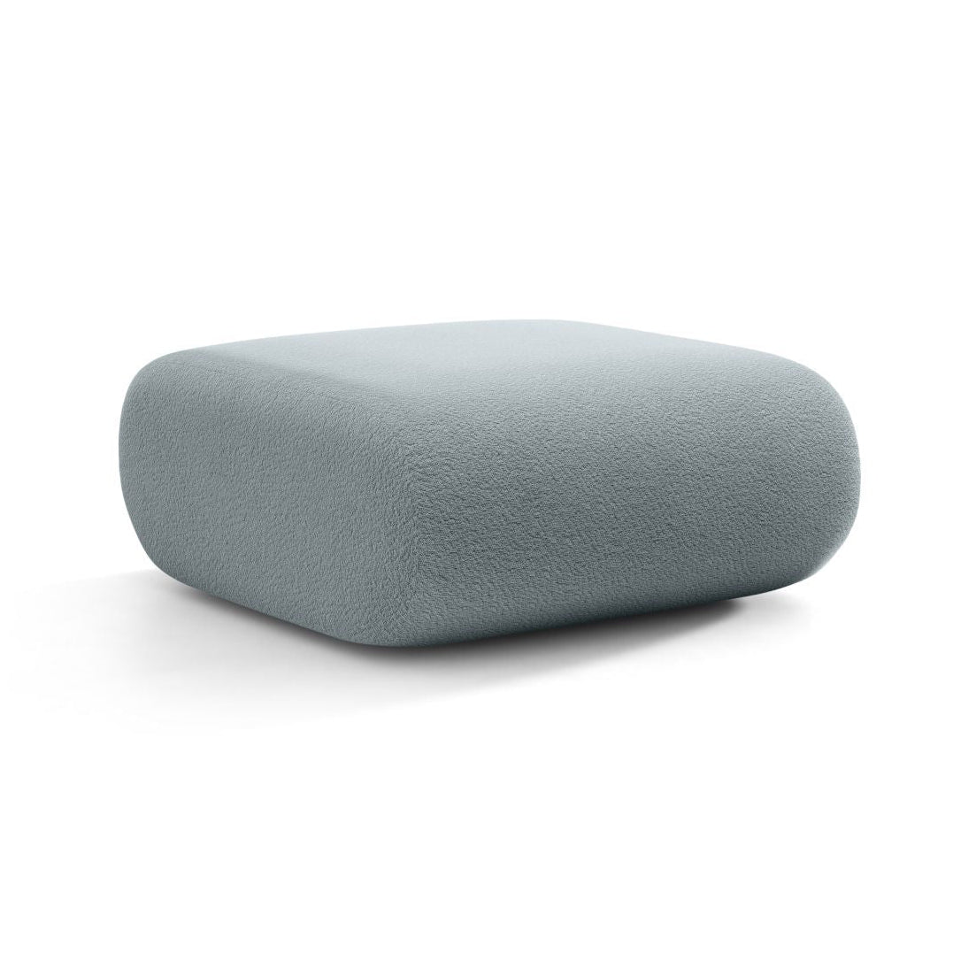 Puf NEO modrý boucle