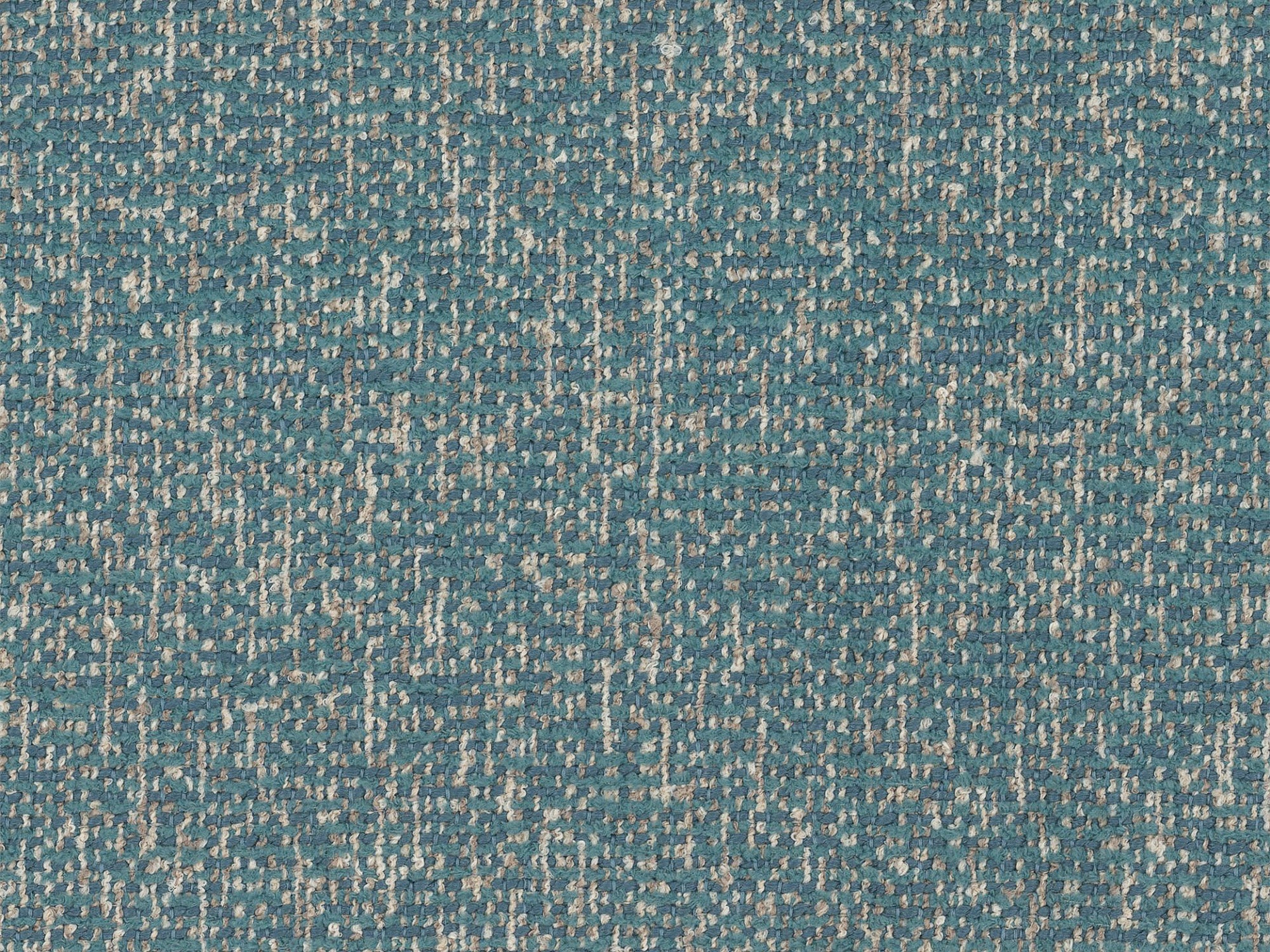 Rectangular pouf KATE blue mélange