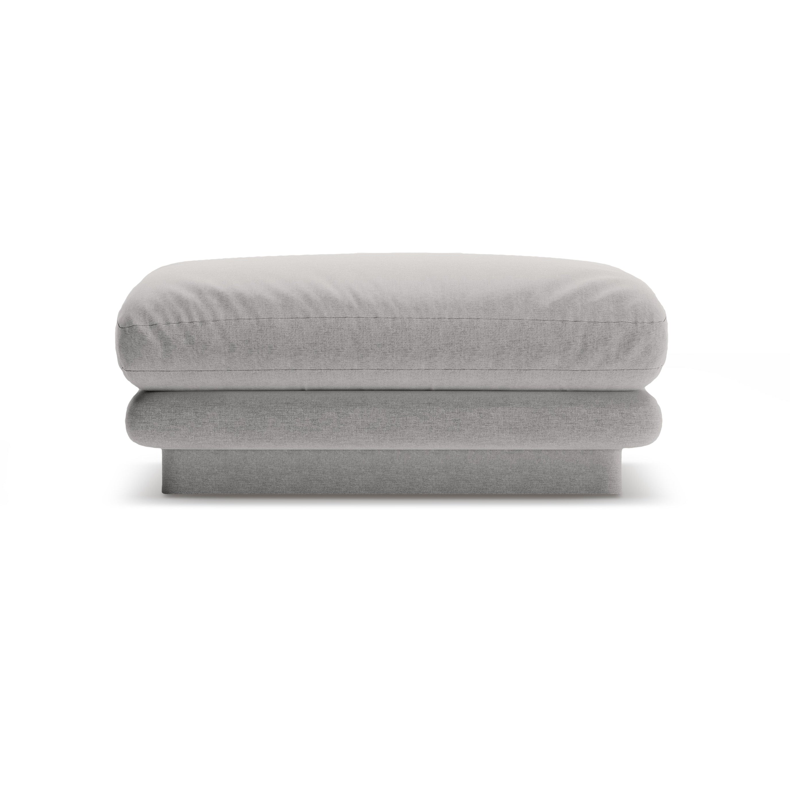 Pouf torino light gray