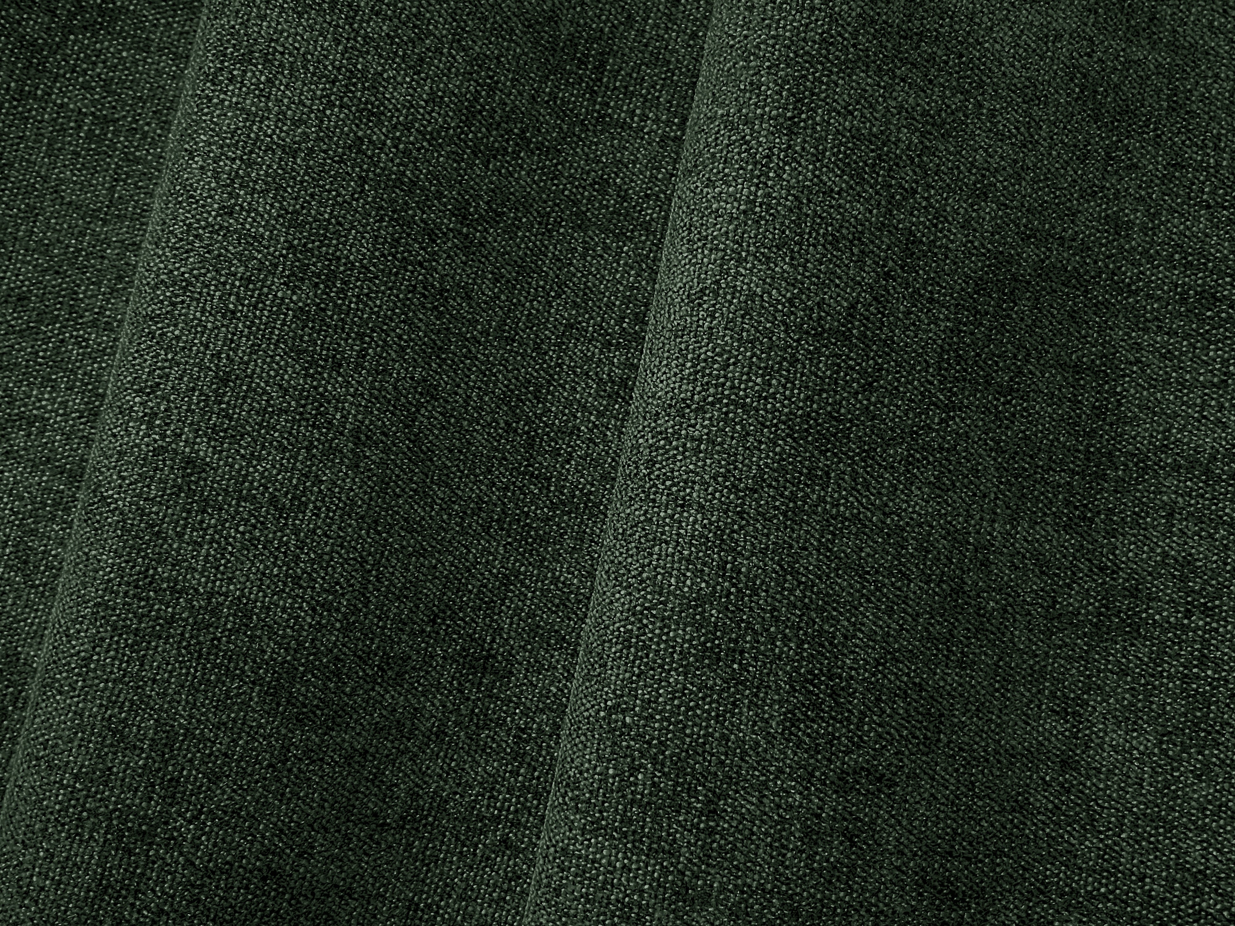 BLOOM green chenille pouf