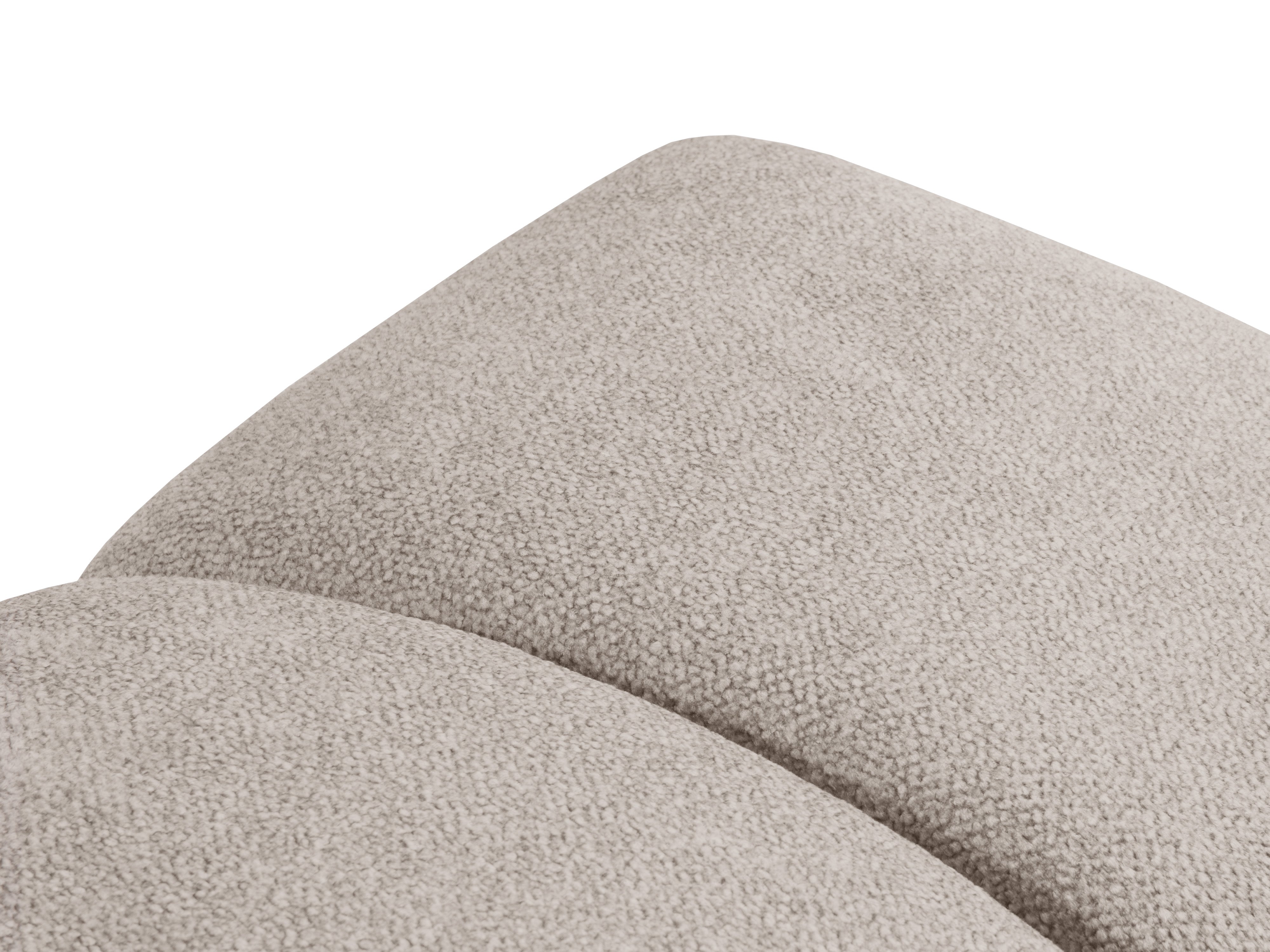 DIANA dark beige pouf chenille