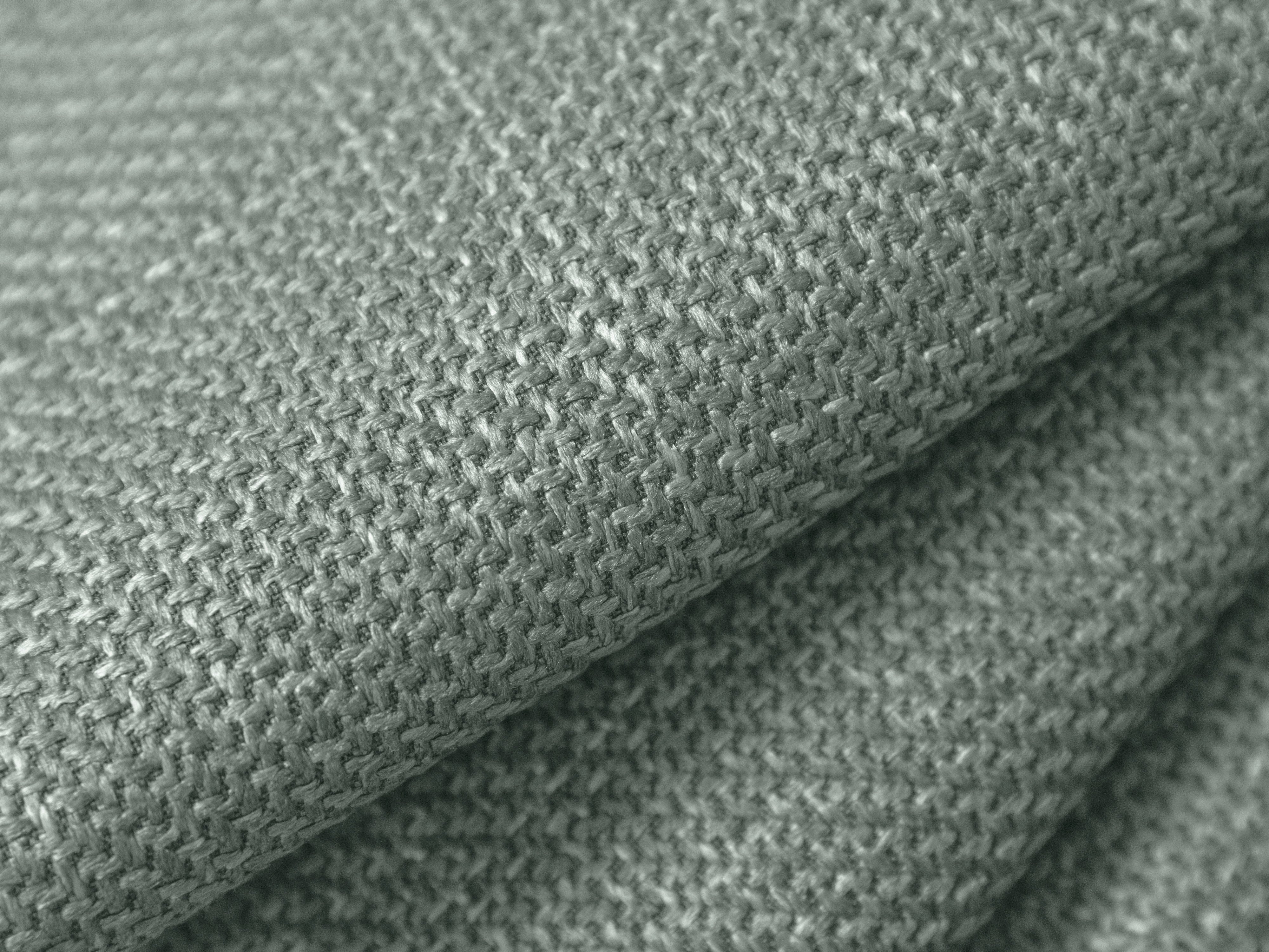 Pravostranný rohový gauč pre 4 osoby s funkciou spania GLORIA mätový šenil