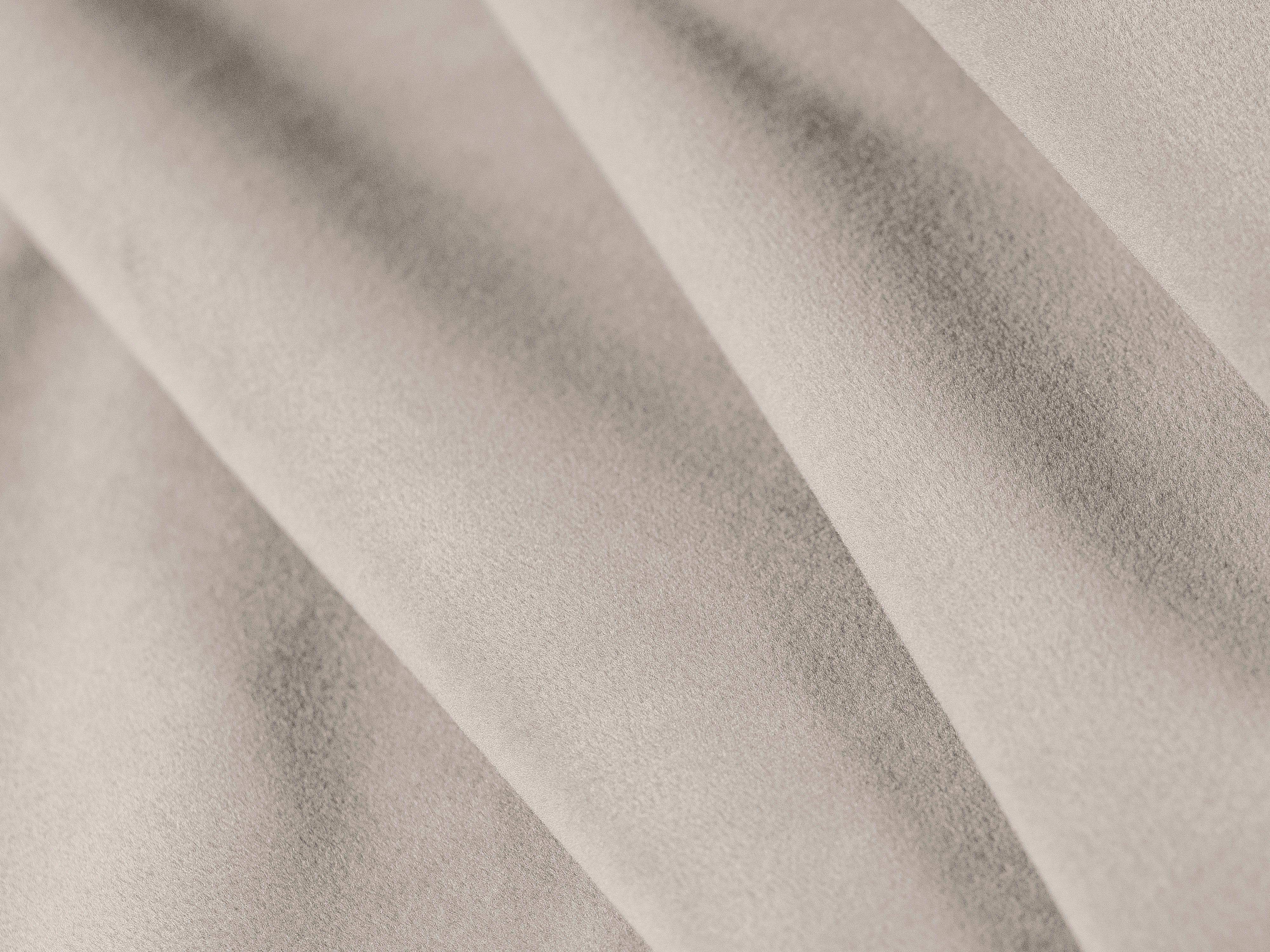 Right-facing velvet corner sofa ADA light beige