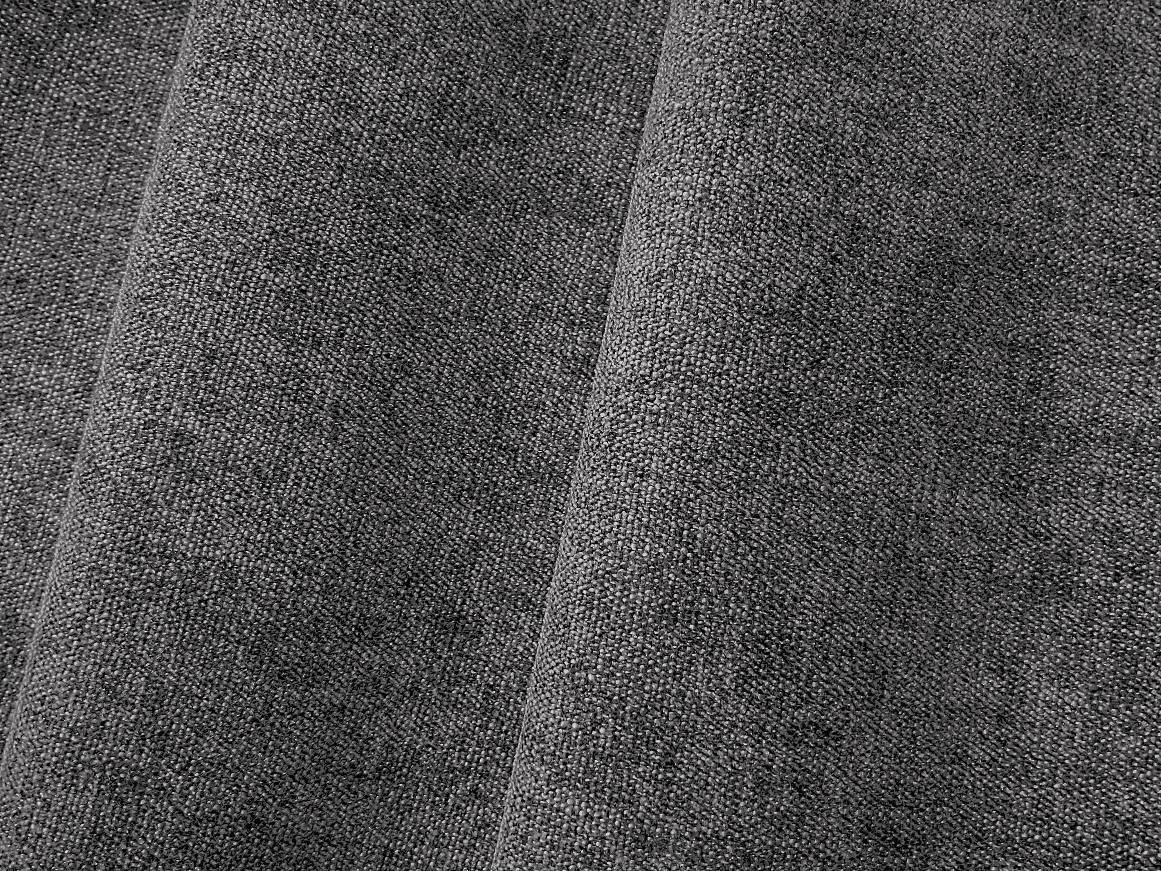 Right-facing 3-seater modular corner sofa BLOOM gray chenille