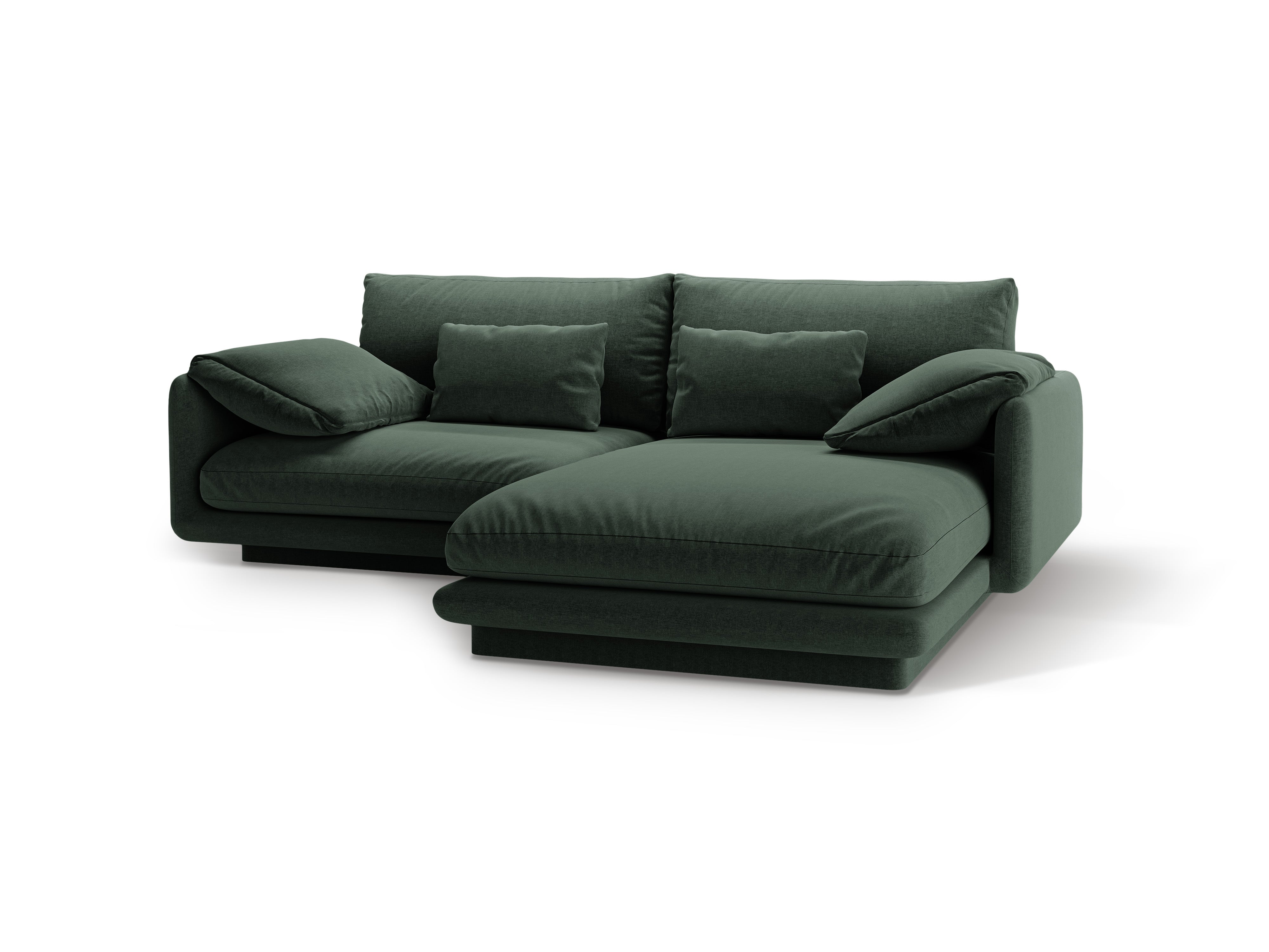Right-handed 3-person corner Torino Green
