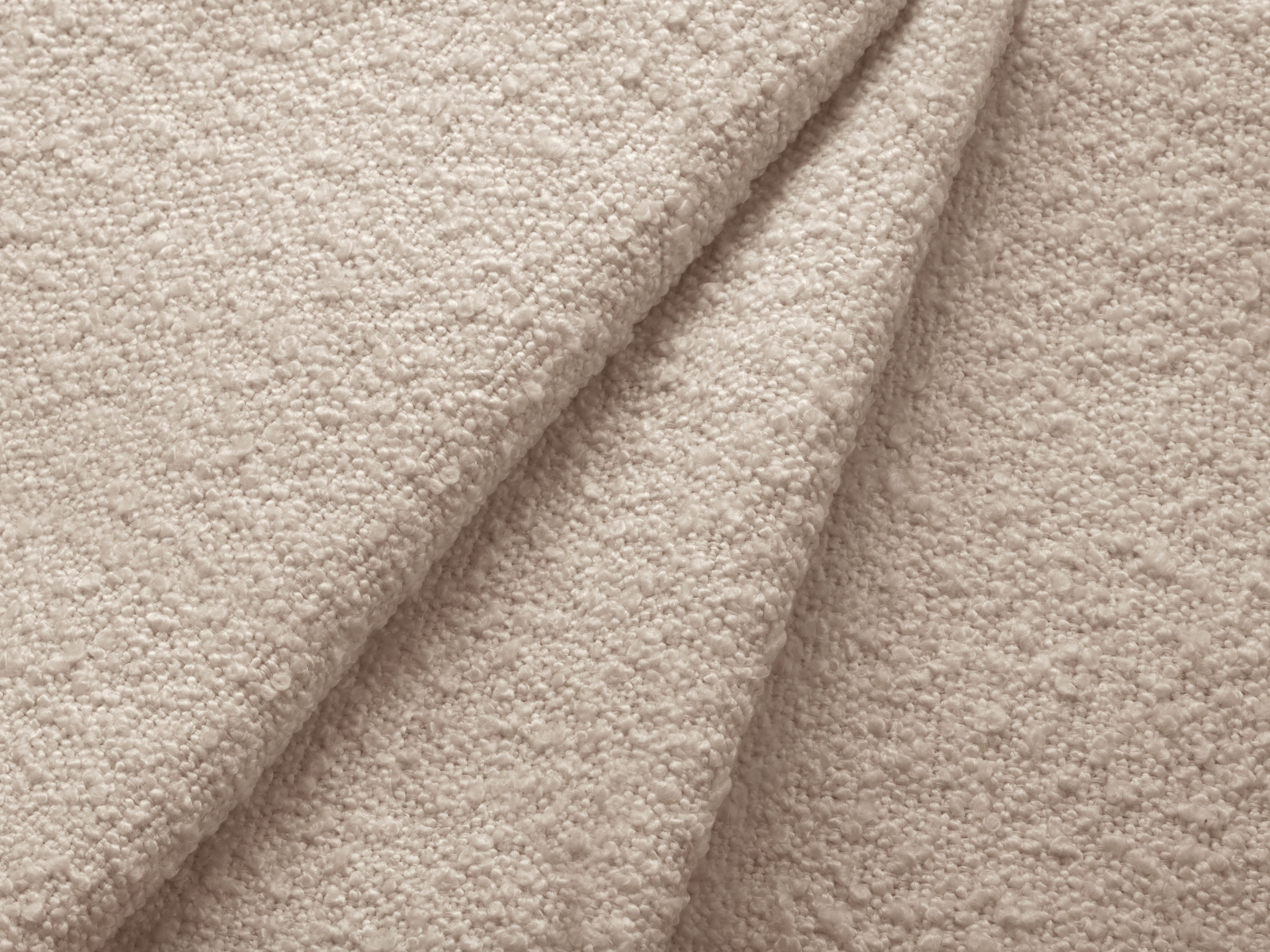 Kate Pouf Beige Boucle