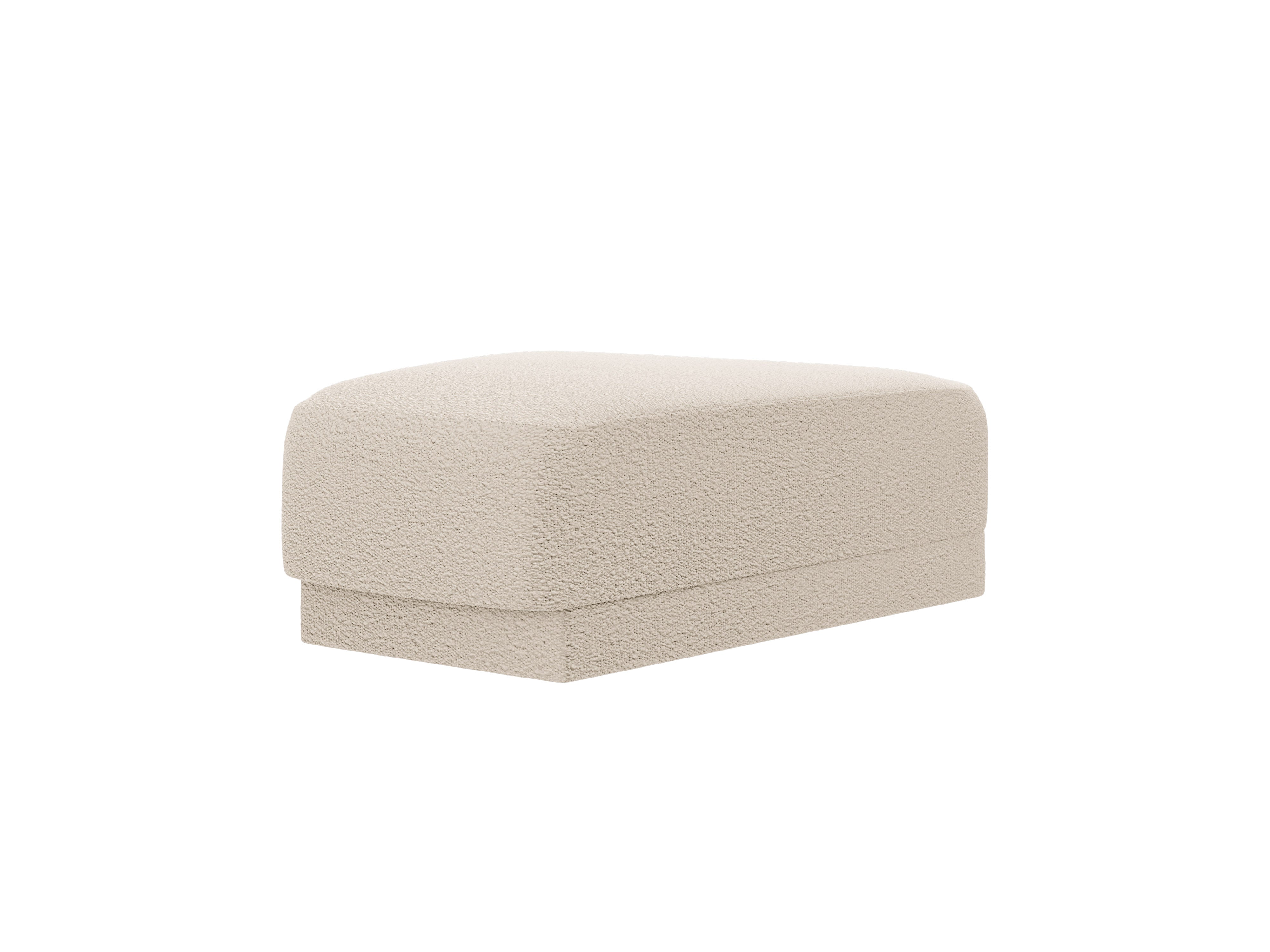 Puf / modul MILEY béžový boucle
