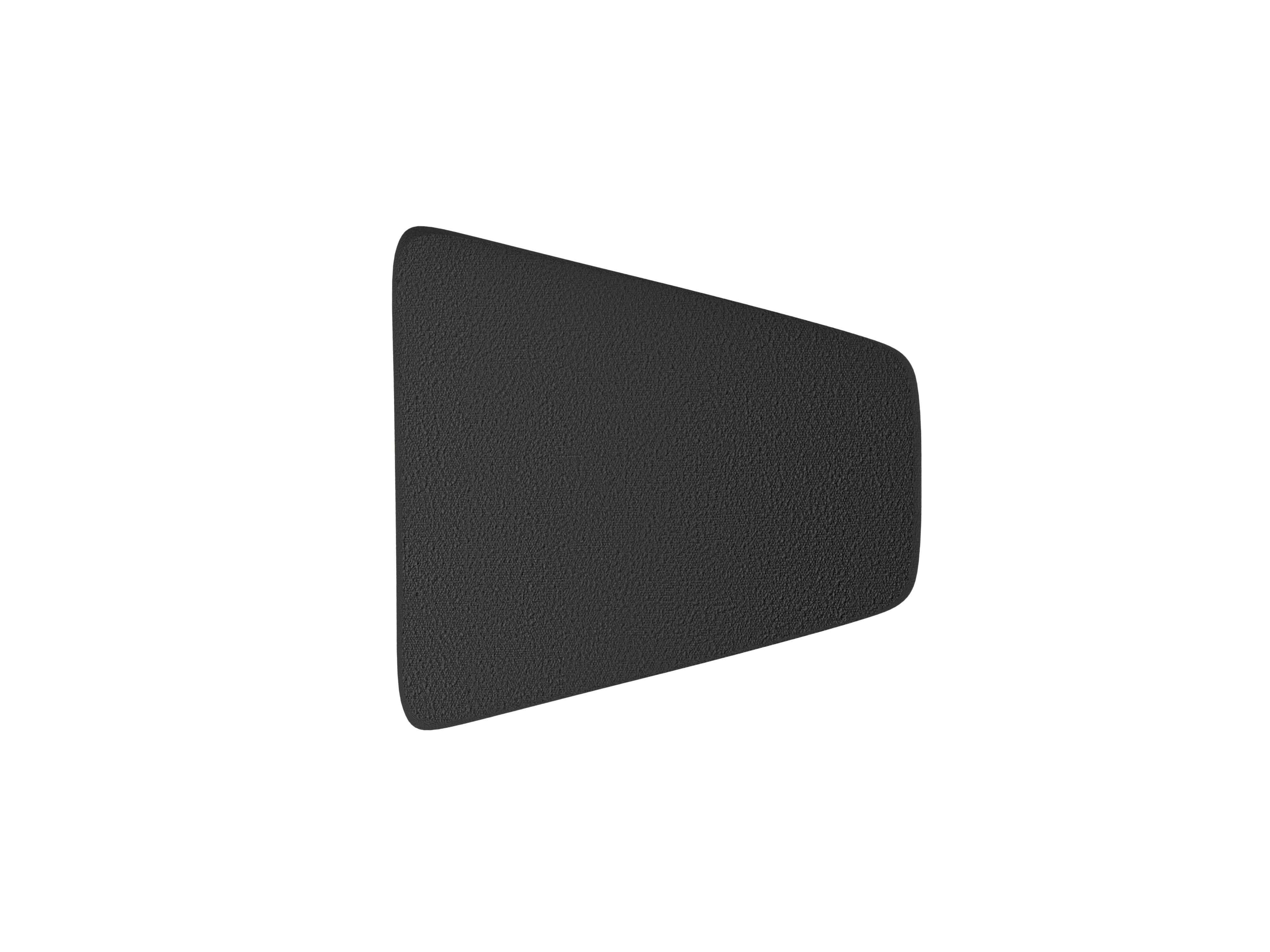 Puff / module MILEY black boucle