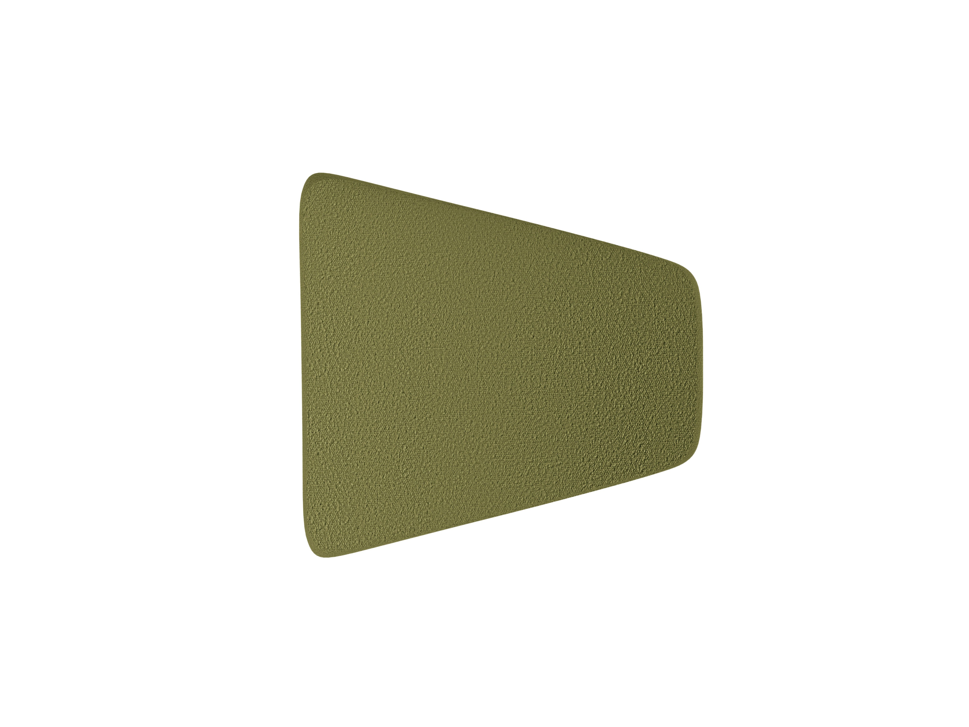 Puf / modul MILEY zelený boucle