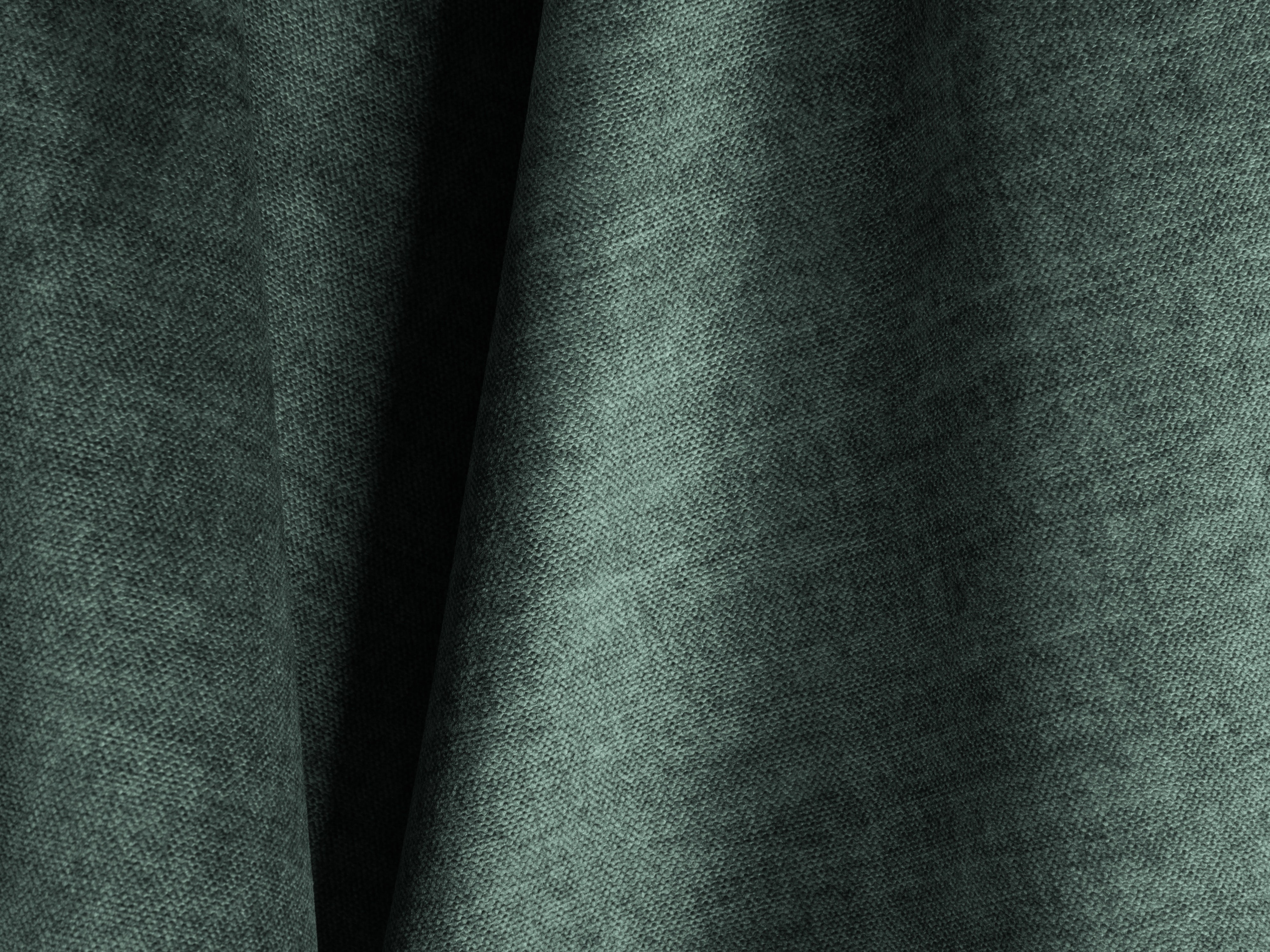 Left -handed corner velvet panoramic Martin Petrol