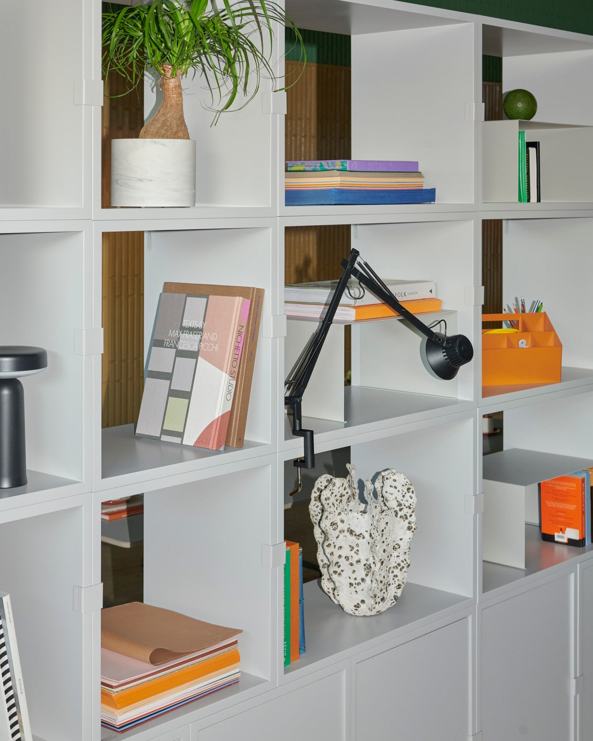 Adjustable desk lamp DEDICATE black