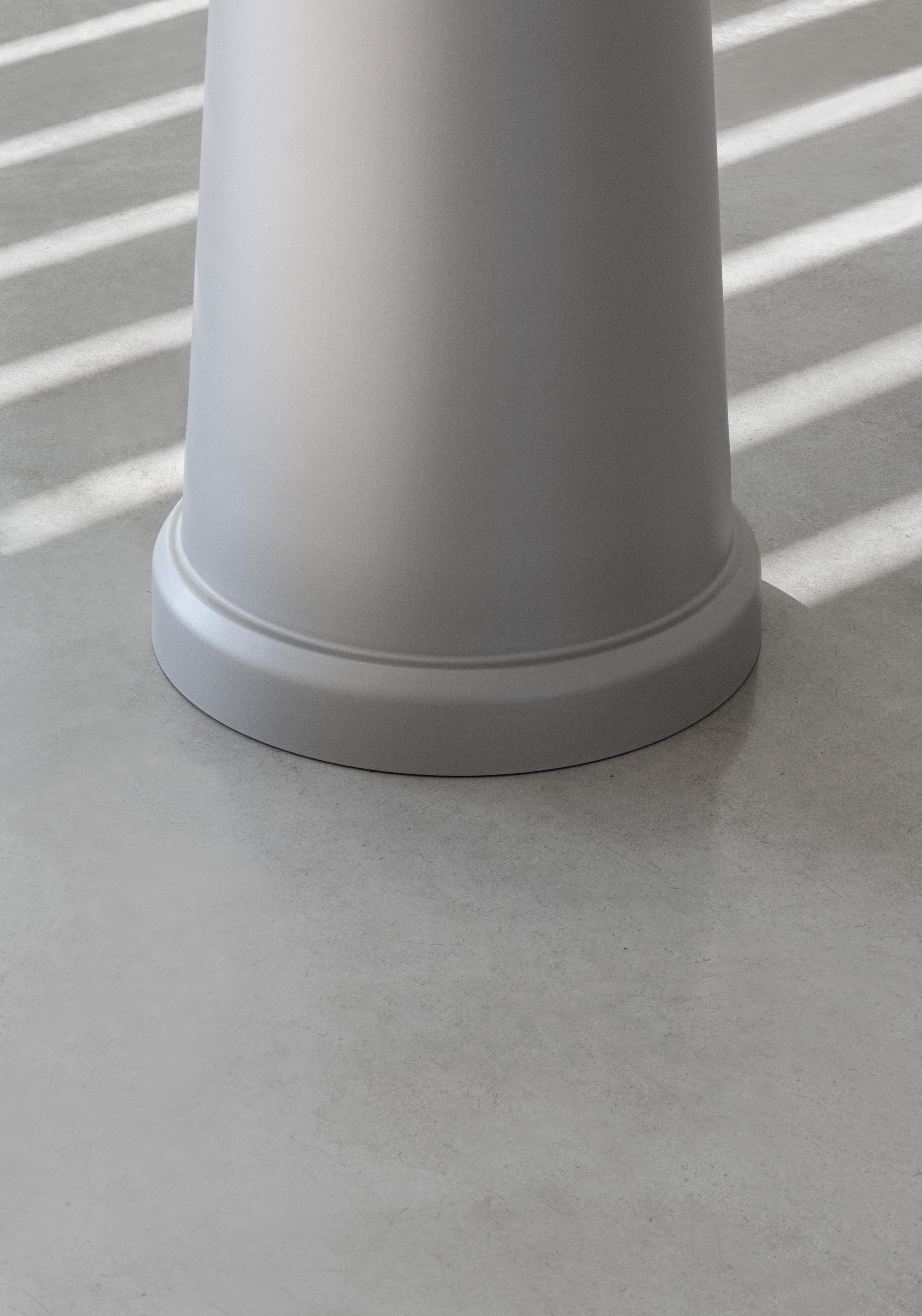 ALL-ROUND round table gray