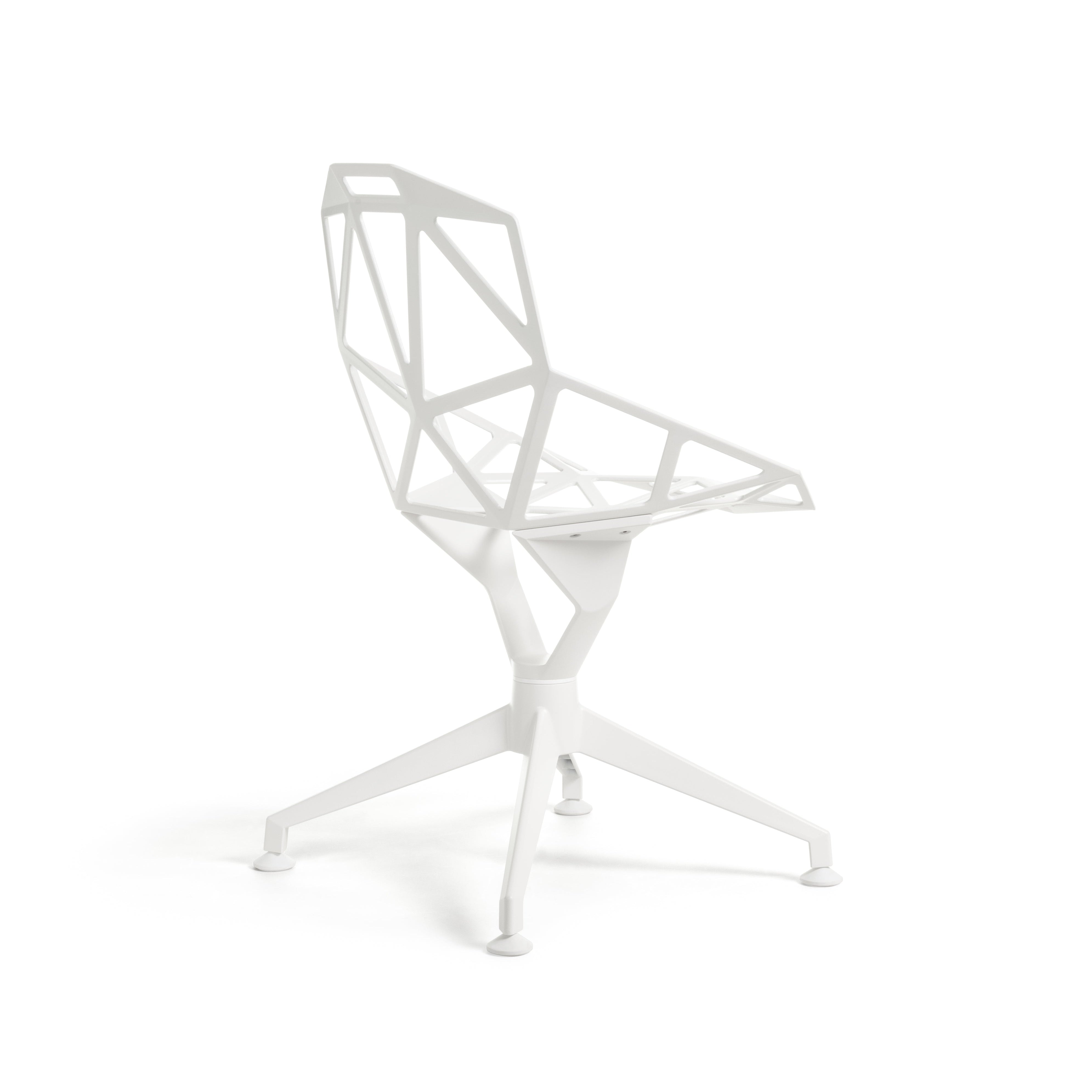Otáčacie kreslo CHAIR_ONE_4STAR biele