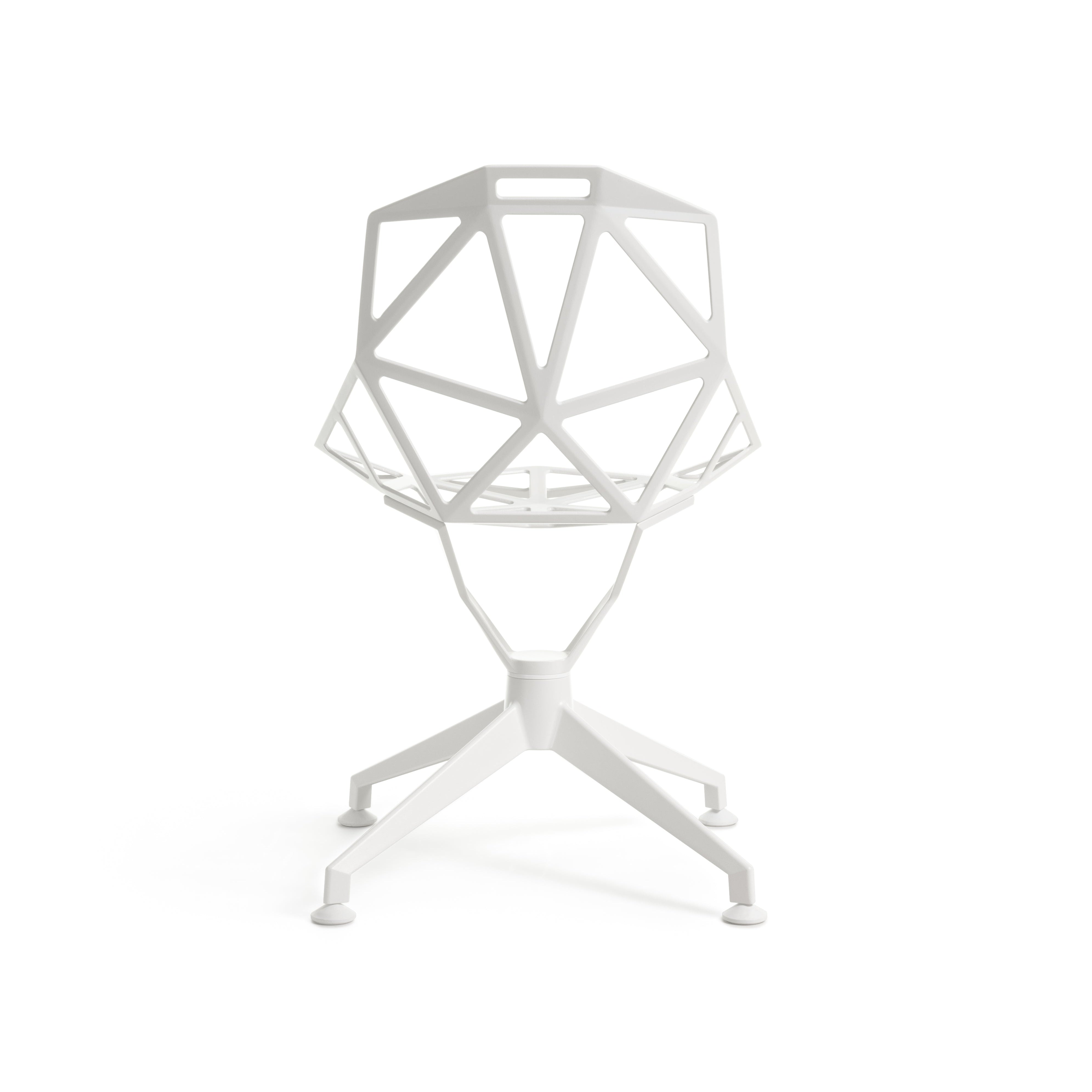 Otáčacie kreslo CHAIR_ONE_4STAR biele
