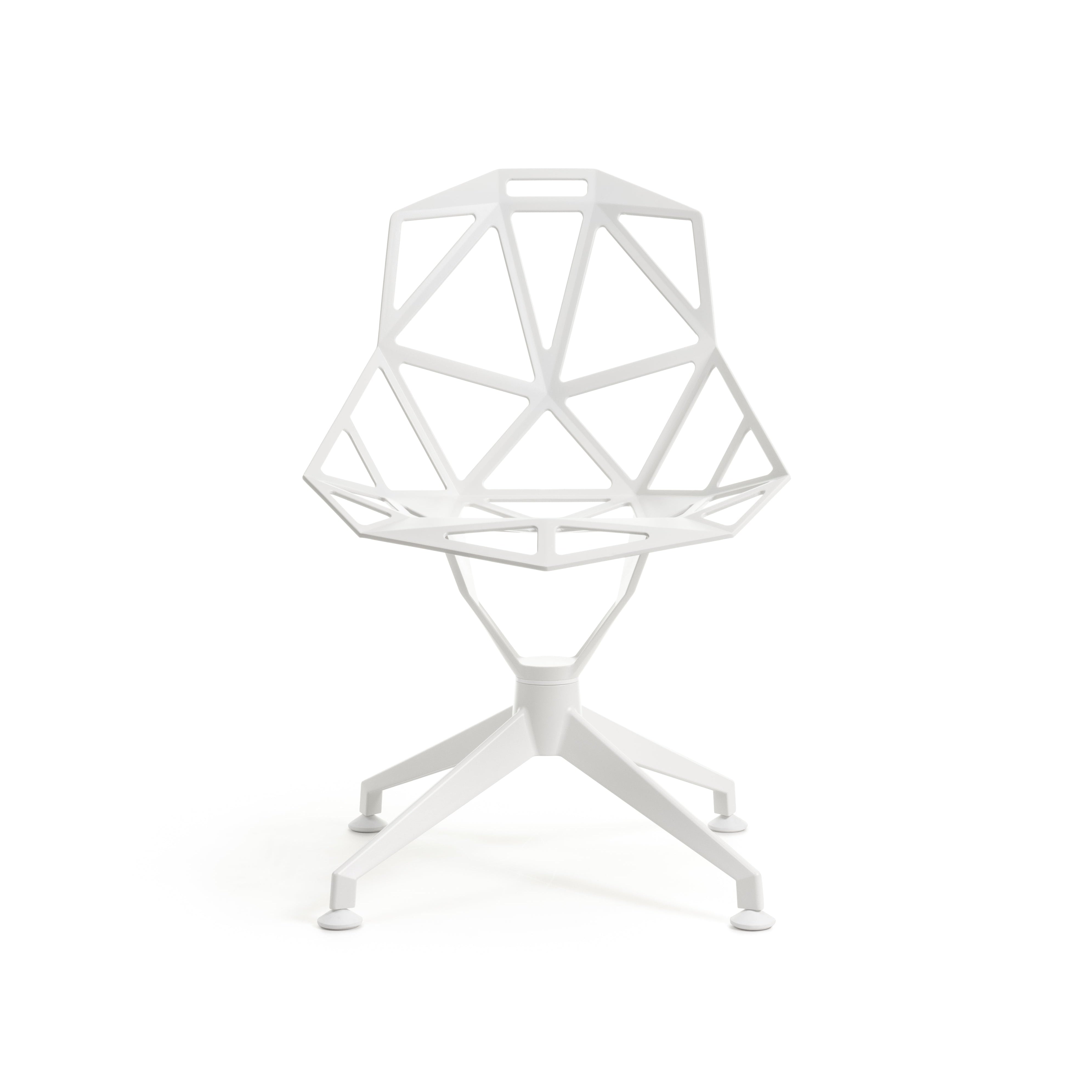 Otáčacie kreslo CHAIR_ONE_4STAR biele
