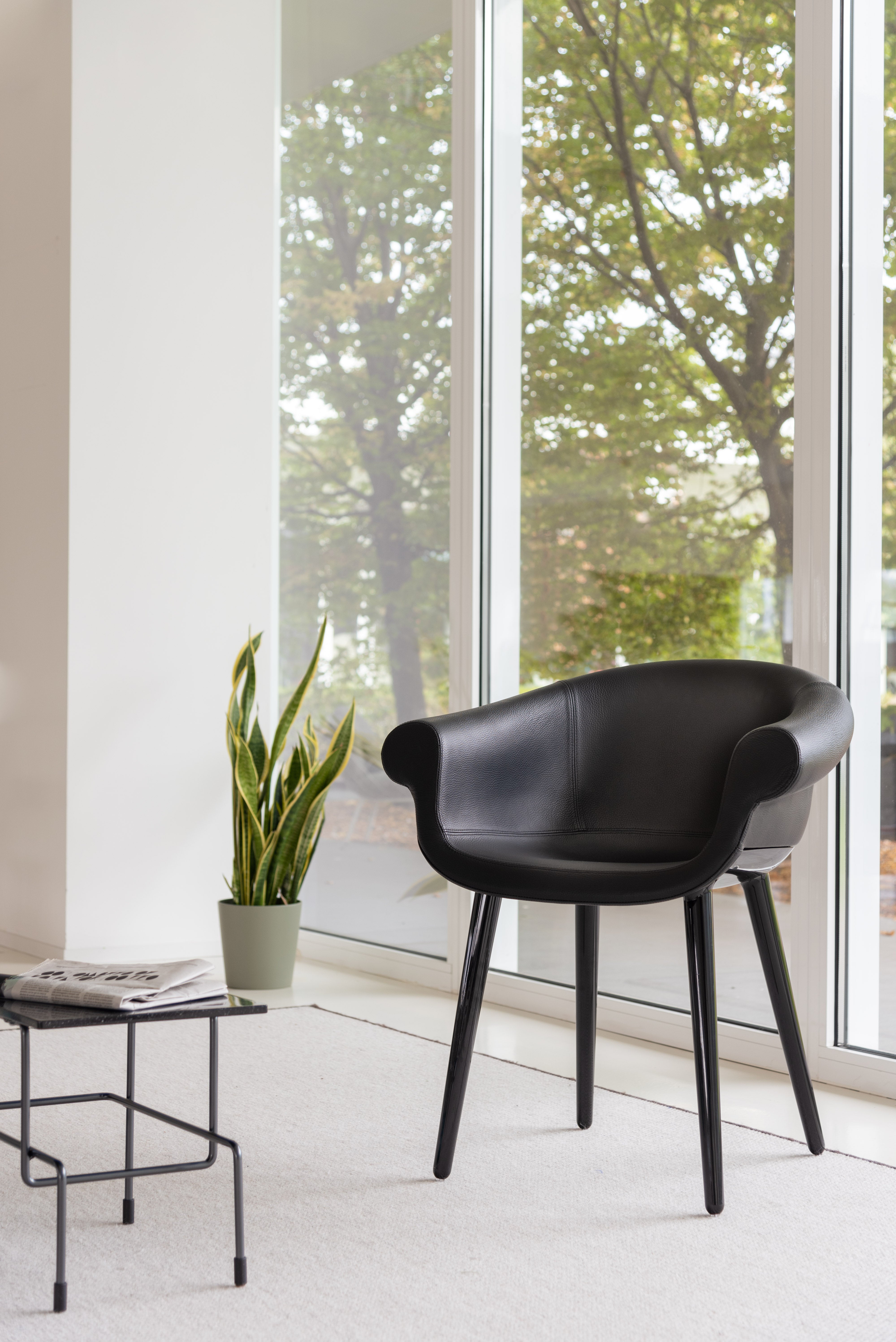 Stolička CYBORG LORD zelená s bielym podstavcom