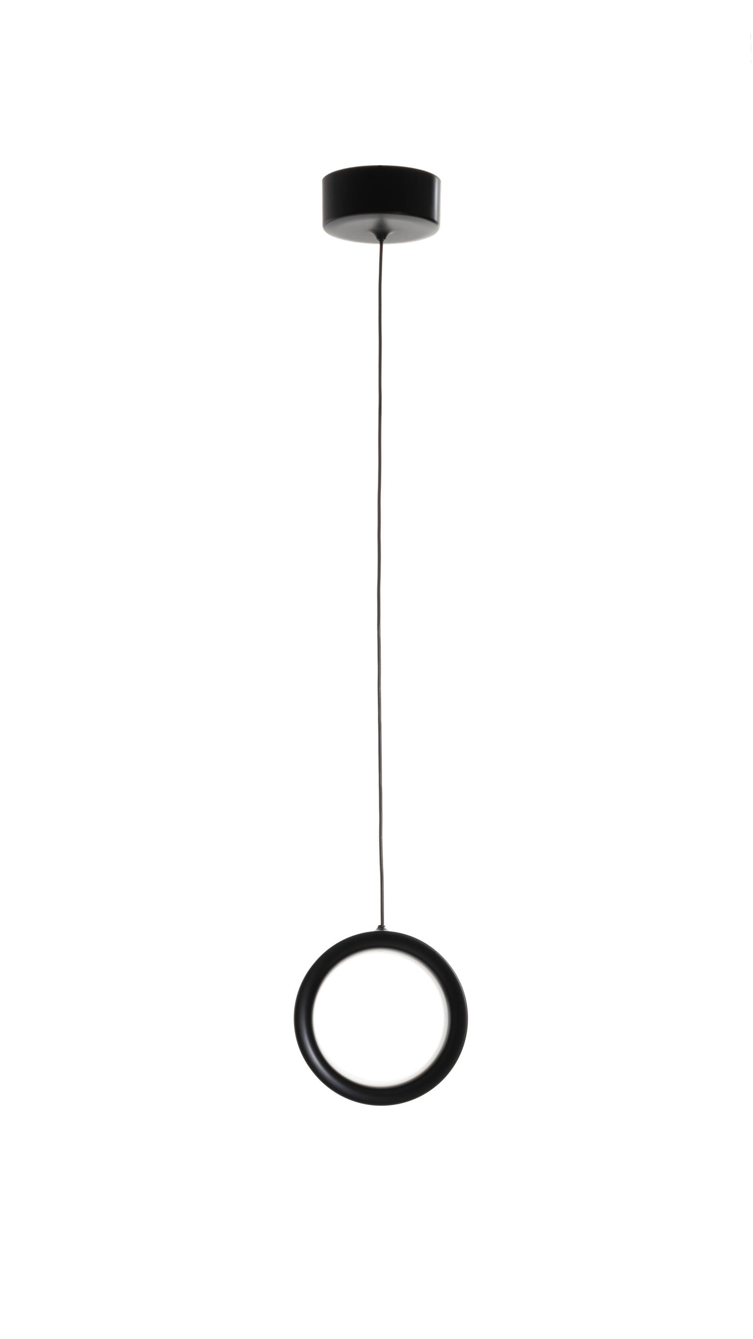 LOST pendant lamp black with white