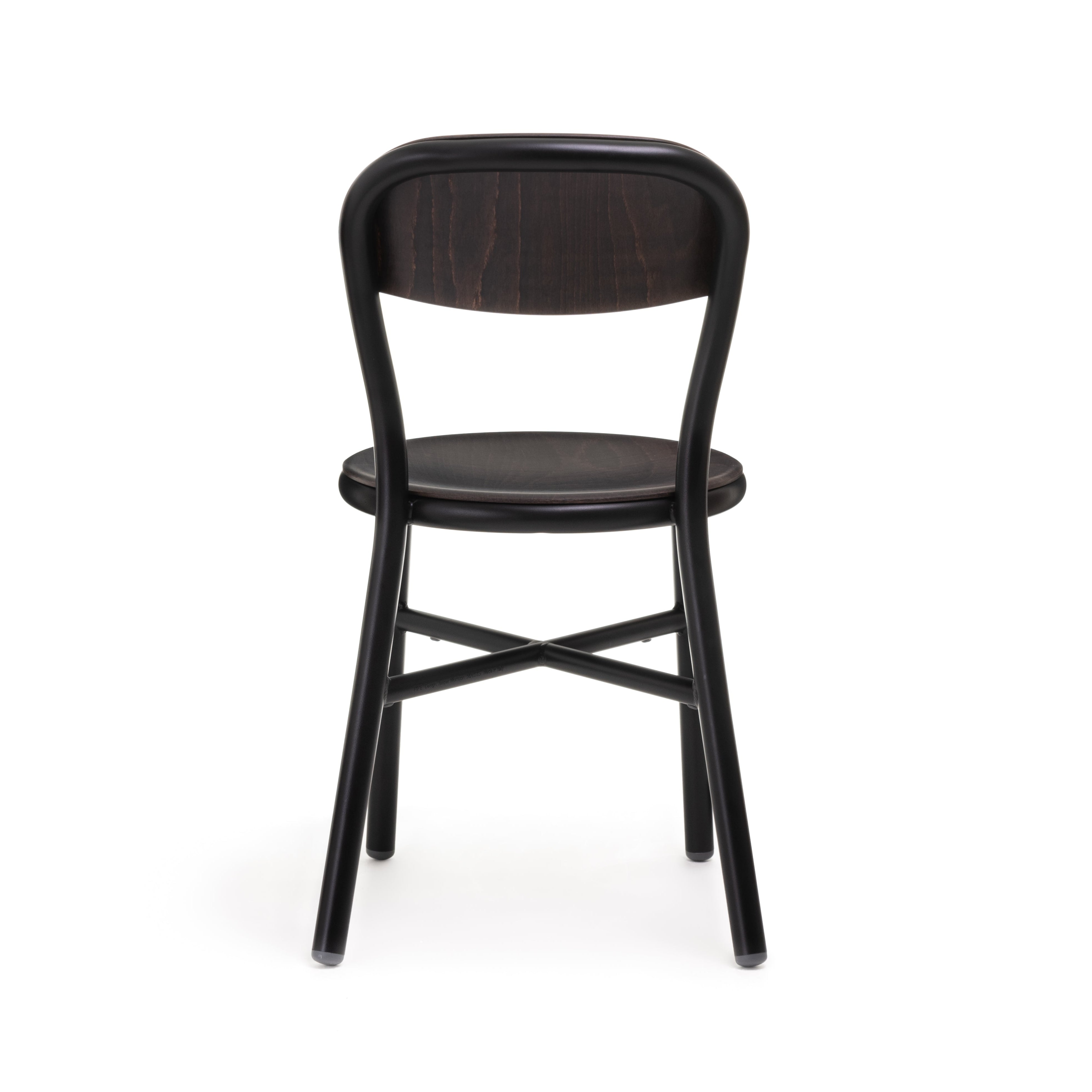 Stolička PIPE tmavé bukové drevo