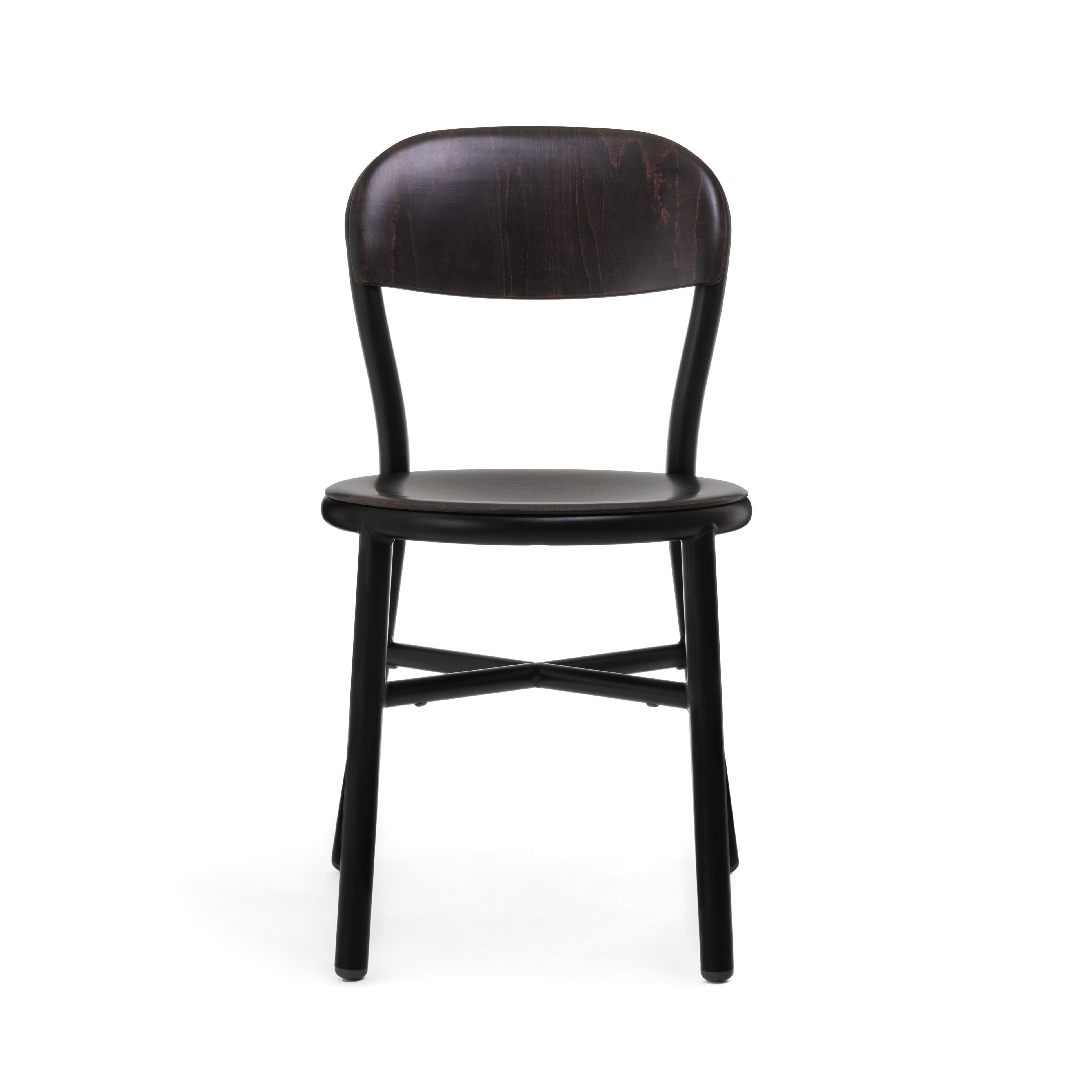 Stolička PIPE tmavé bukové drevo