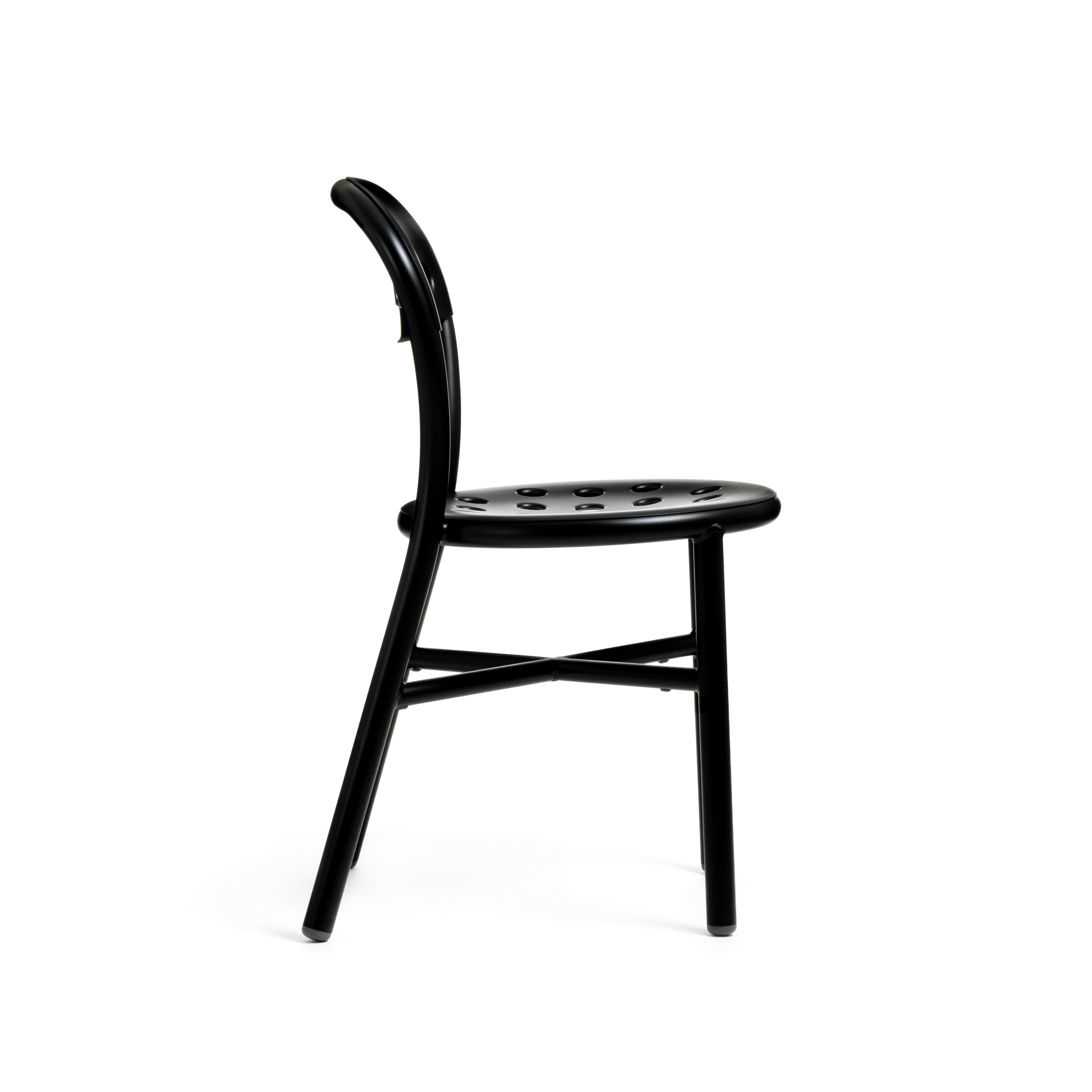 Outdoor chair PIPE black