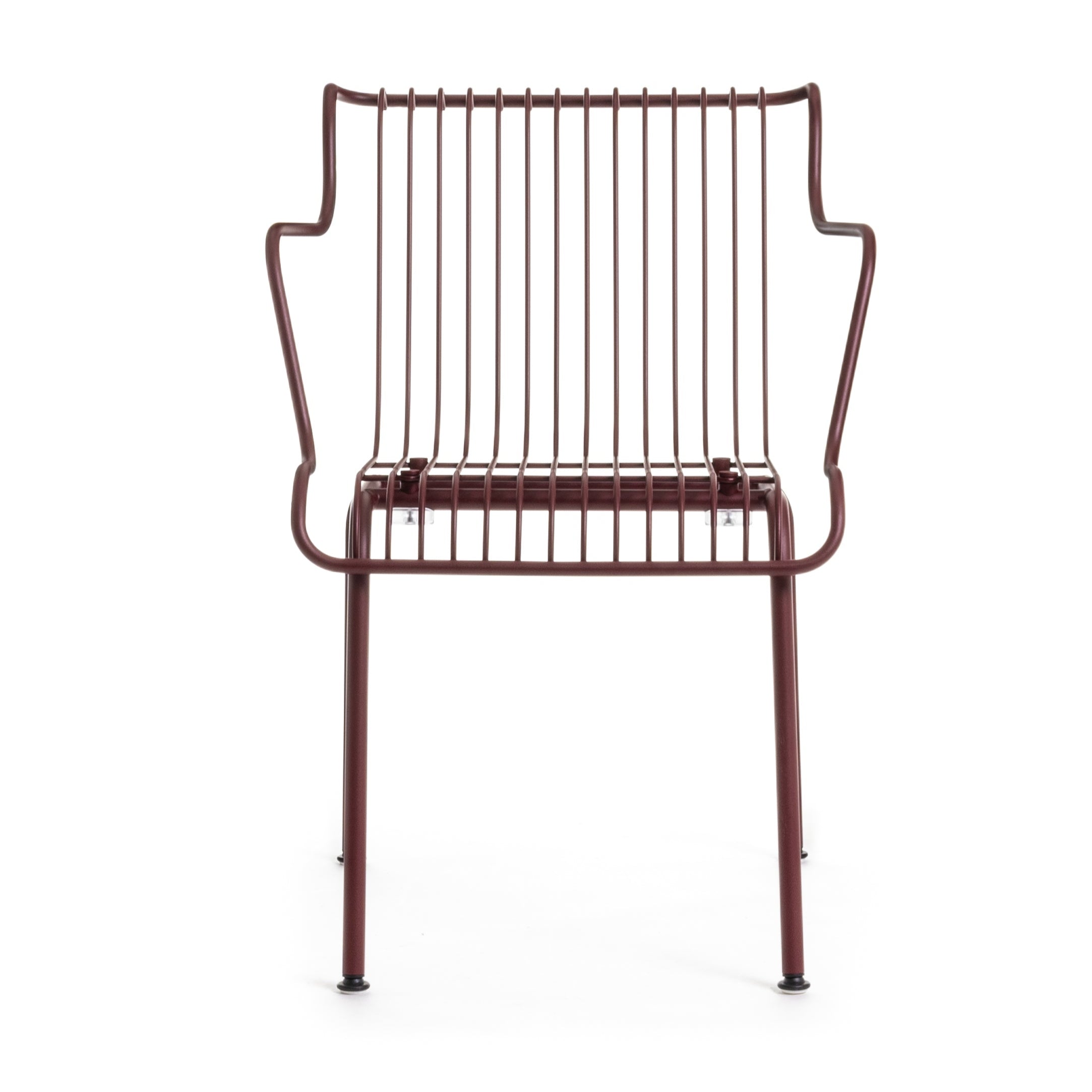 SOUTH burgundy garden chair