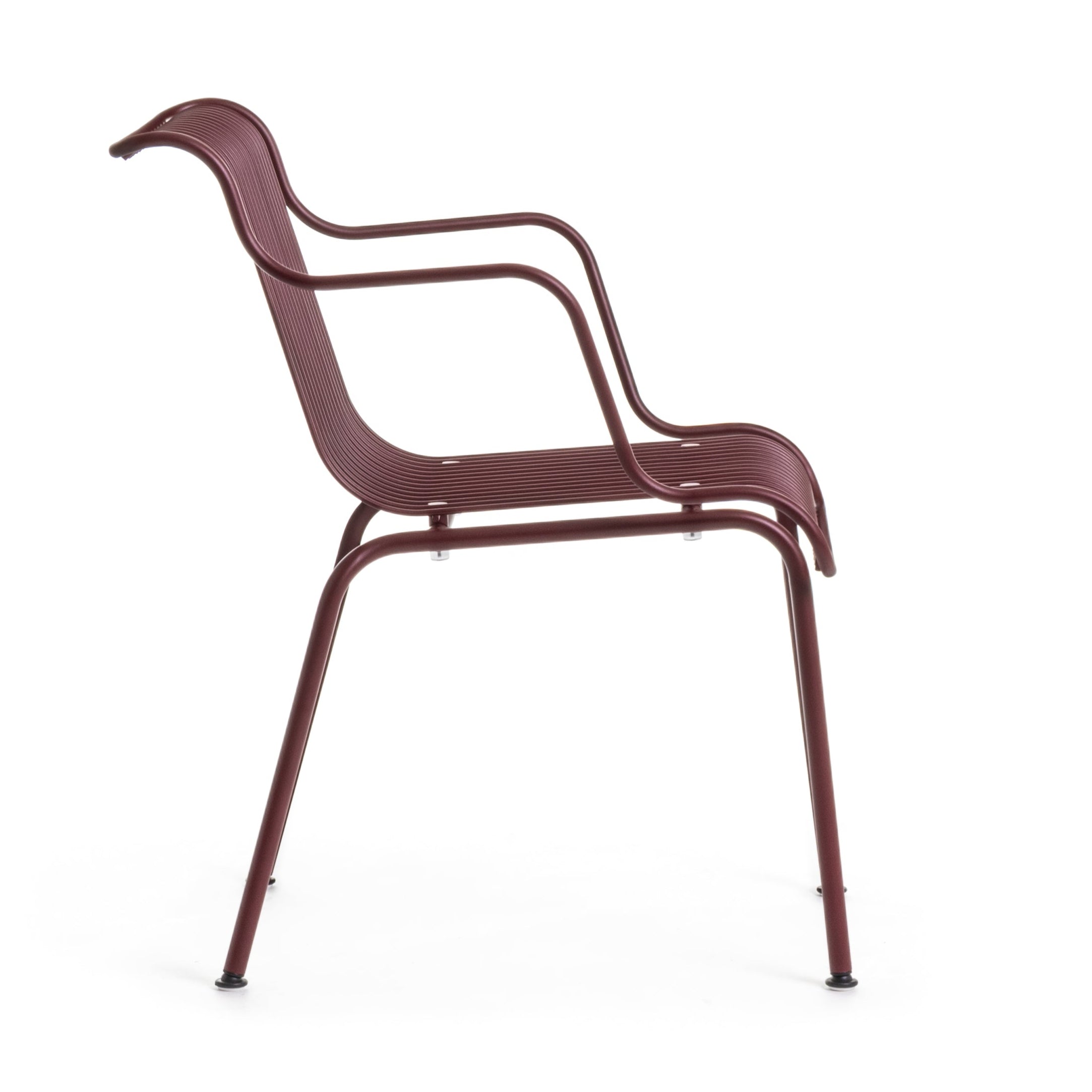 SOUTH burgundy garden chair