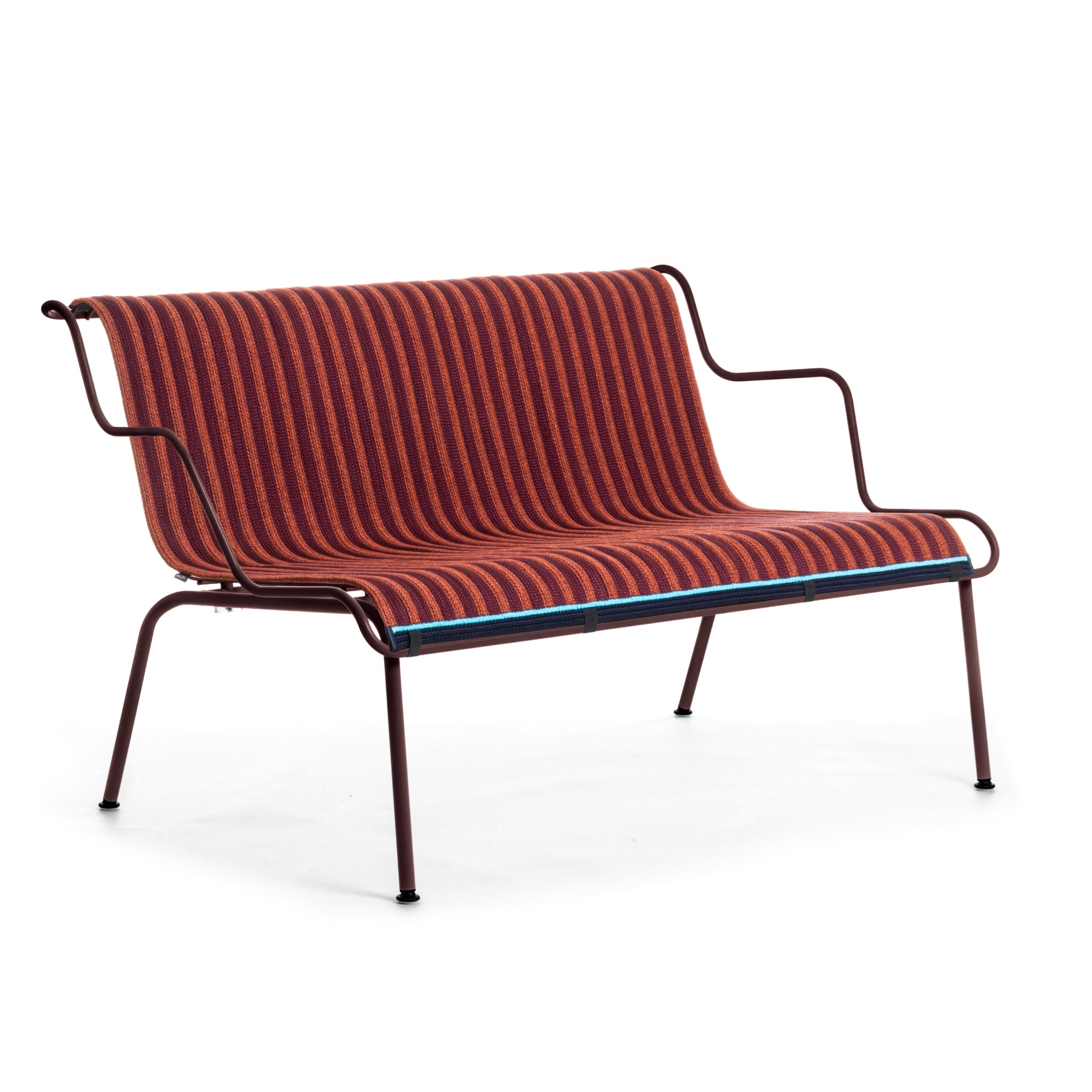SOUTH garden bench burgundy