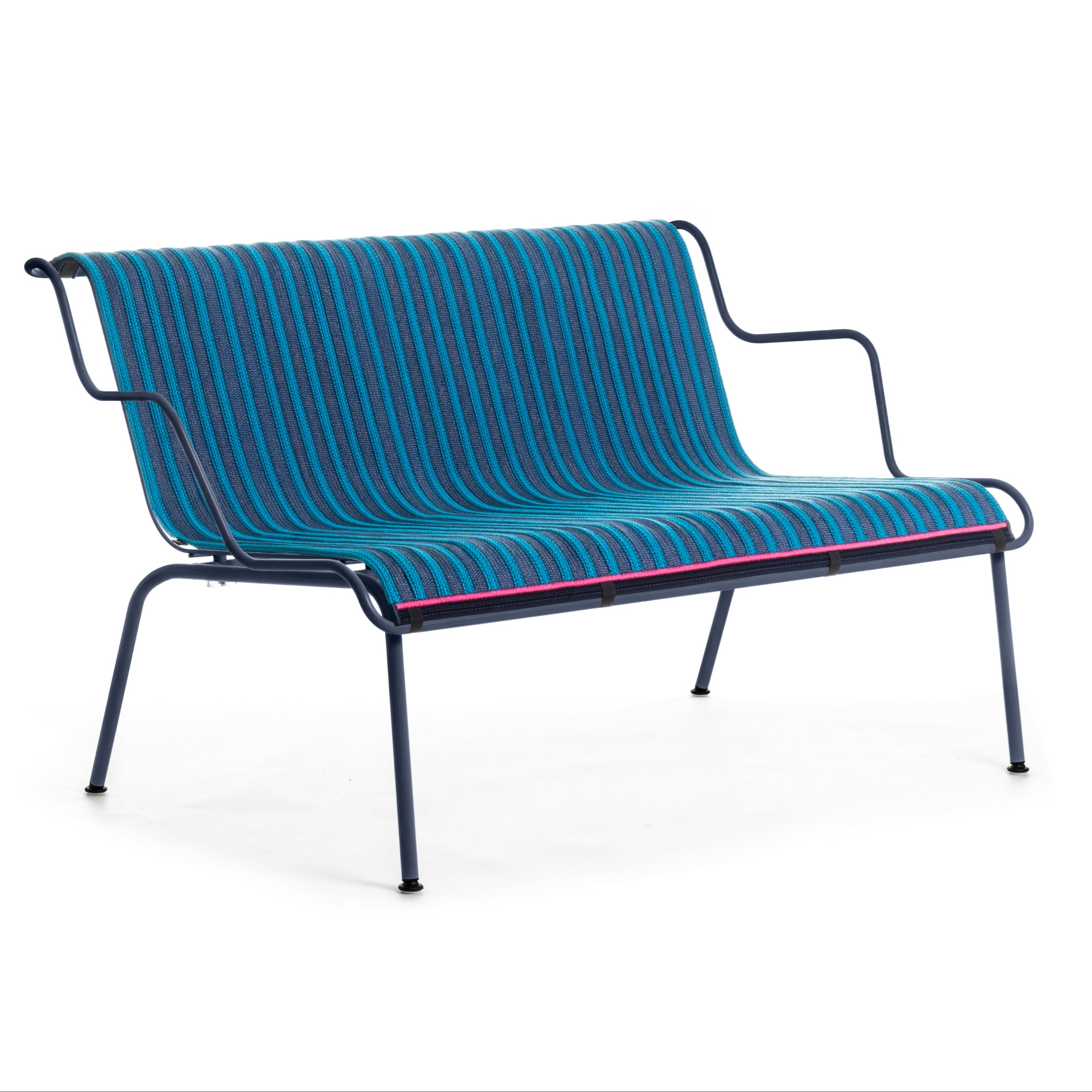 SOUTH garden bench navy blue