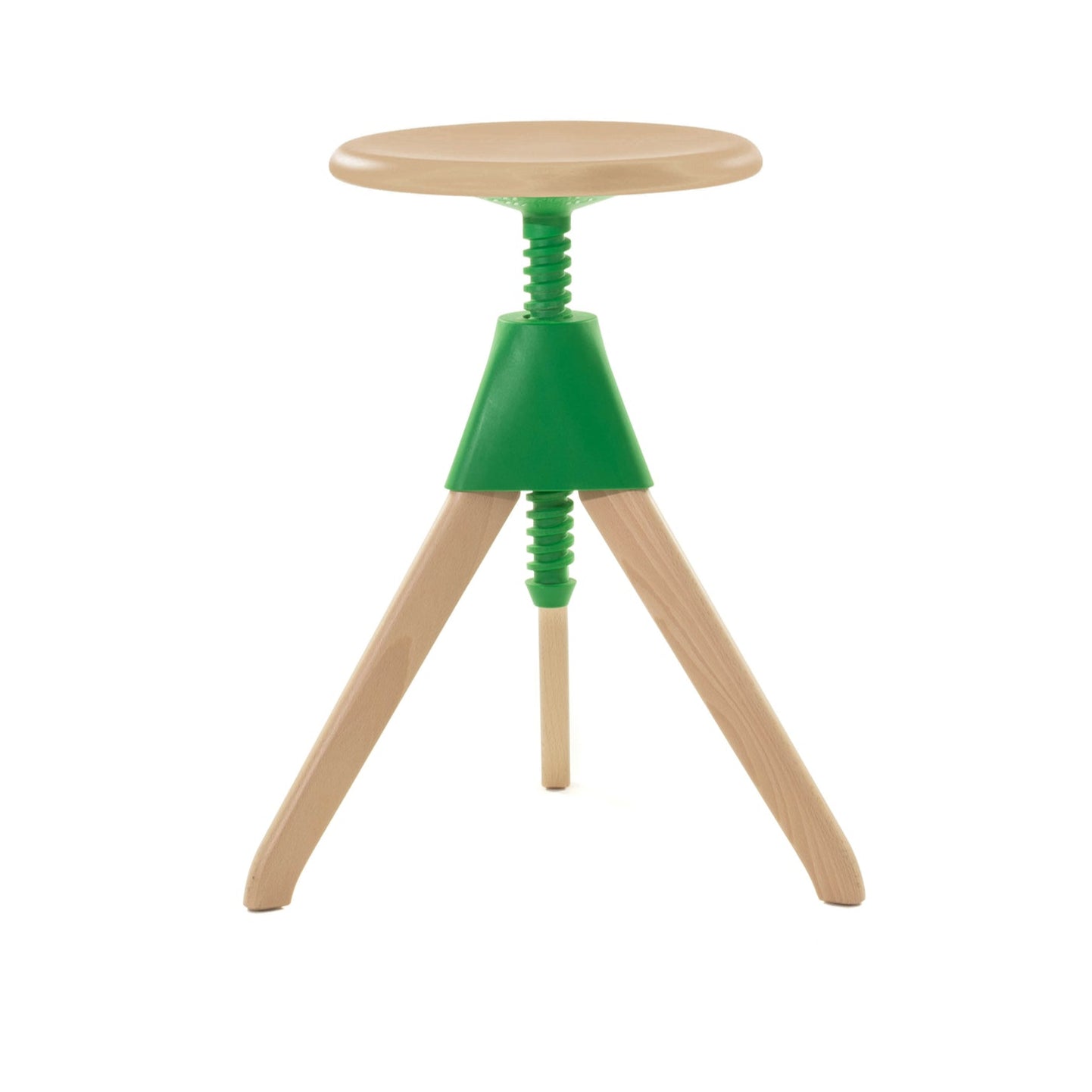 Adjustable stool TOM & JERRY beech wood