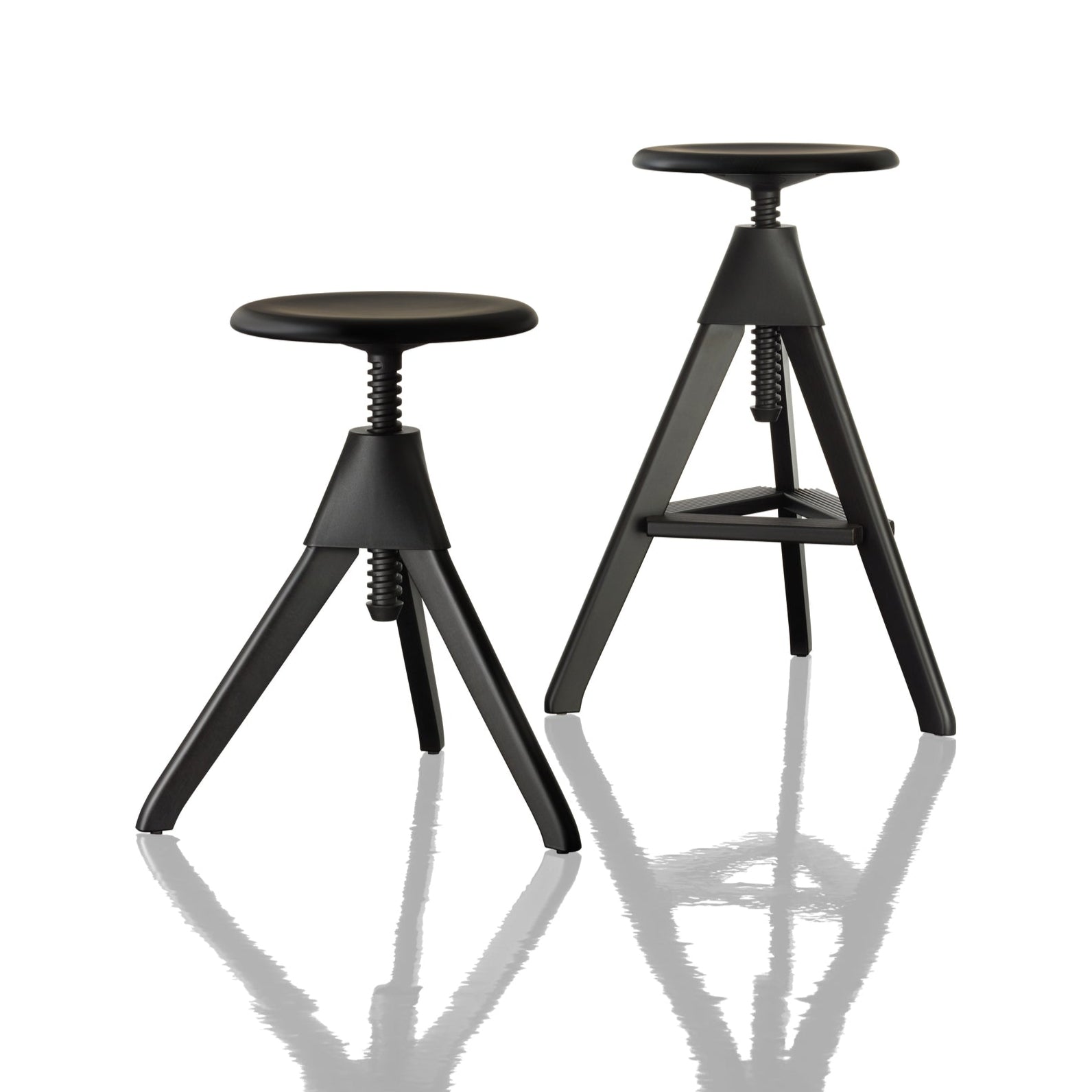 Adjustable stool TOM & JERRY beech wood